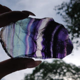 Fluorite Slab, Rainbow Fluorite Slab (#4) - Simply Affinity