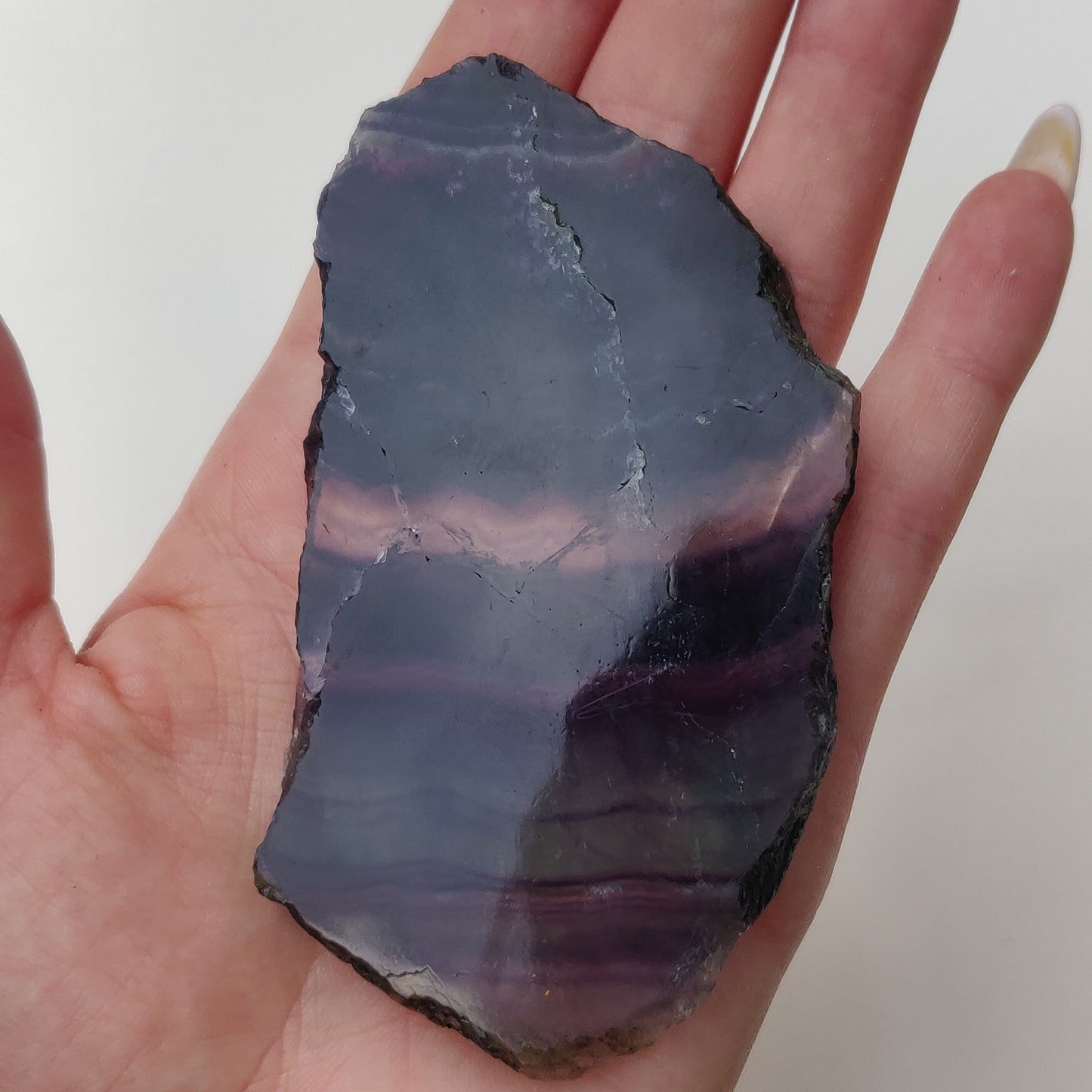 Fluorite Slab, Rainbow Fluorite Slab (#4) - Simply Affinity