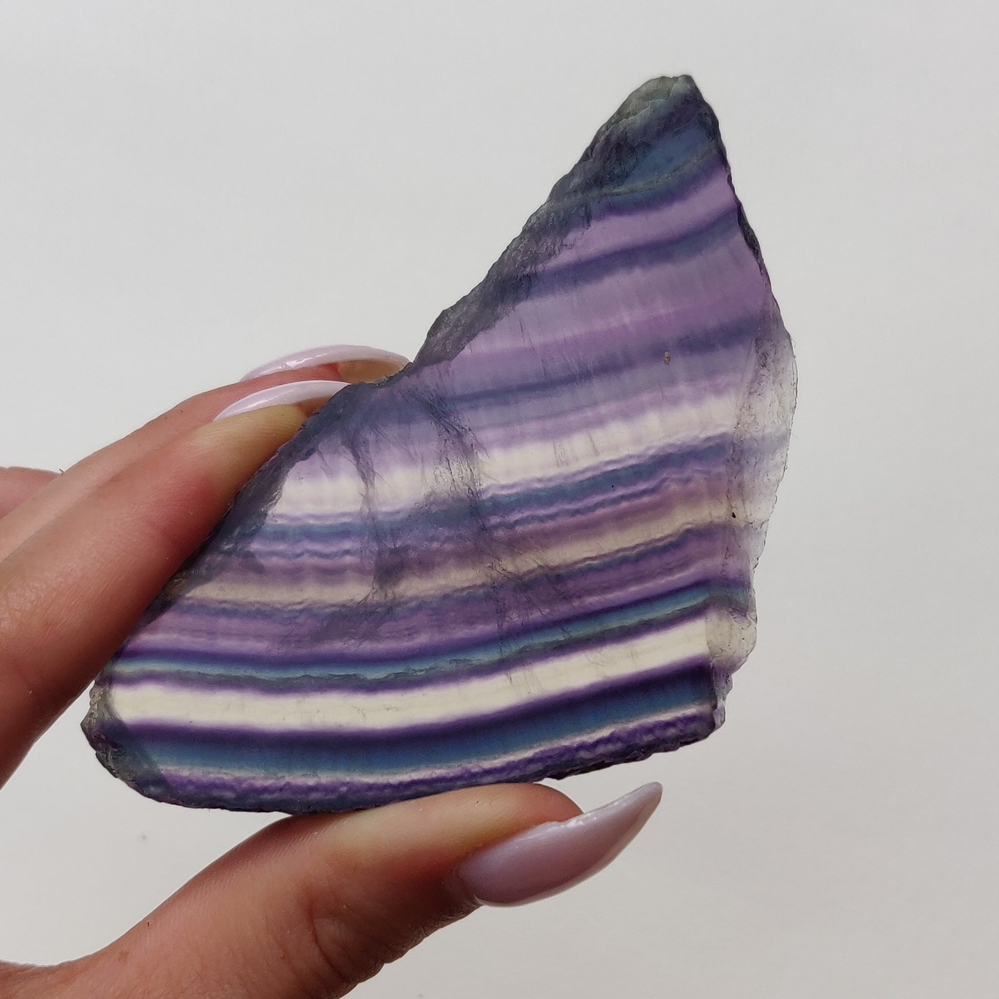 Fluorite Slab, Rainbow Fluorite Slab (#21) - Simply Affinity