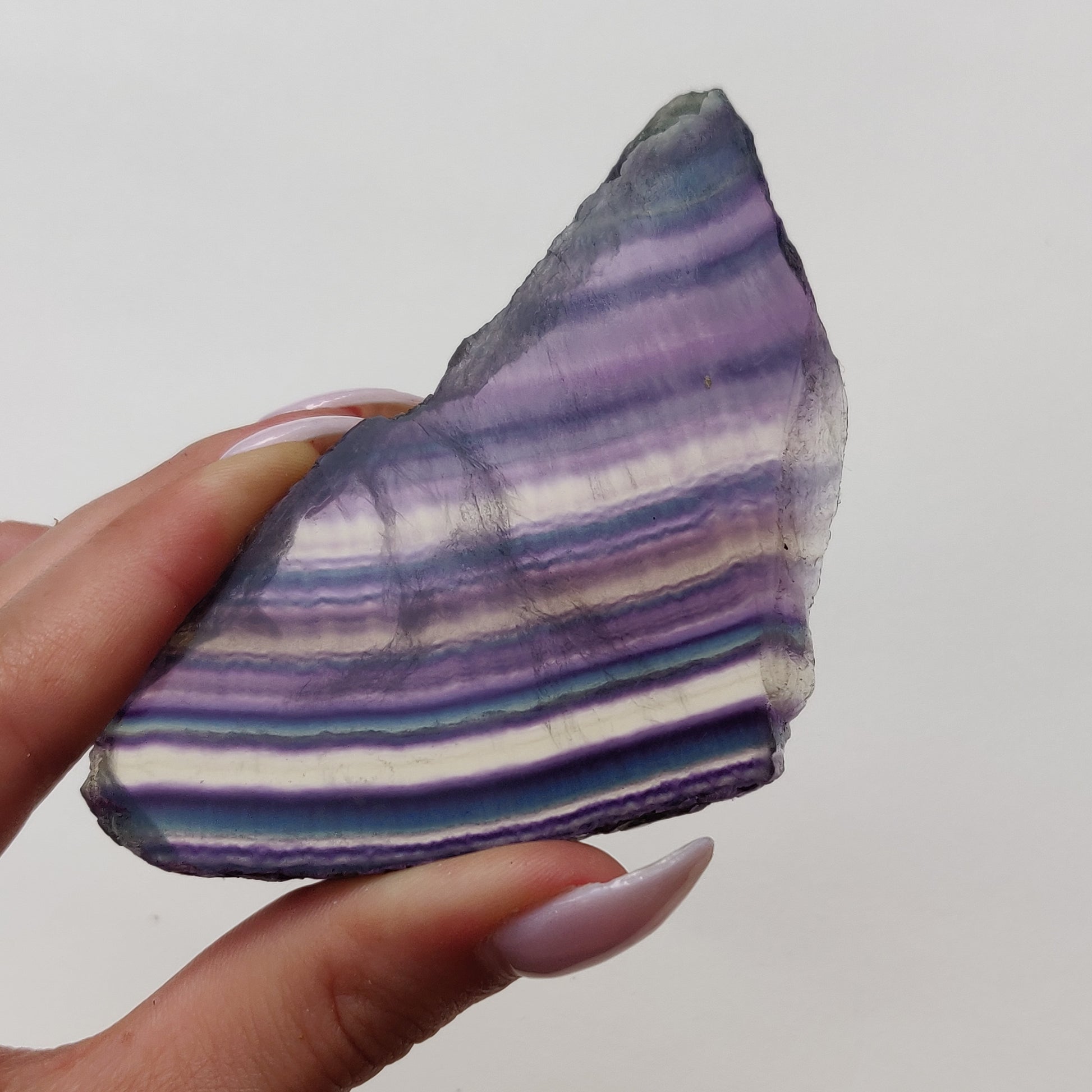 Fluorite Slab, Rainbow Fluorite Slab (#21) - Simply Affinity