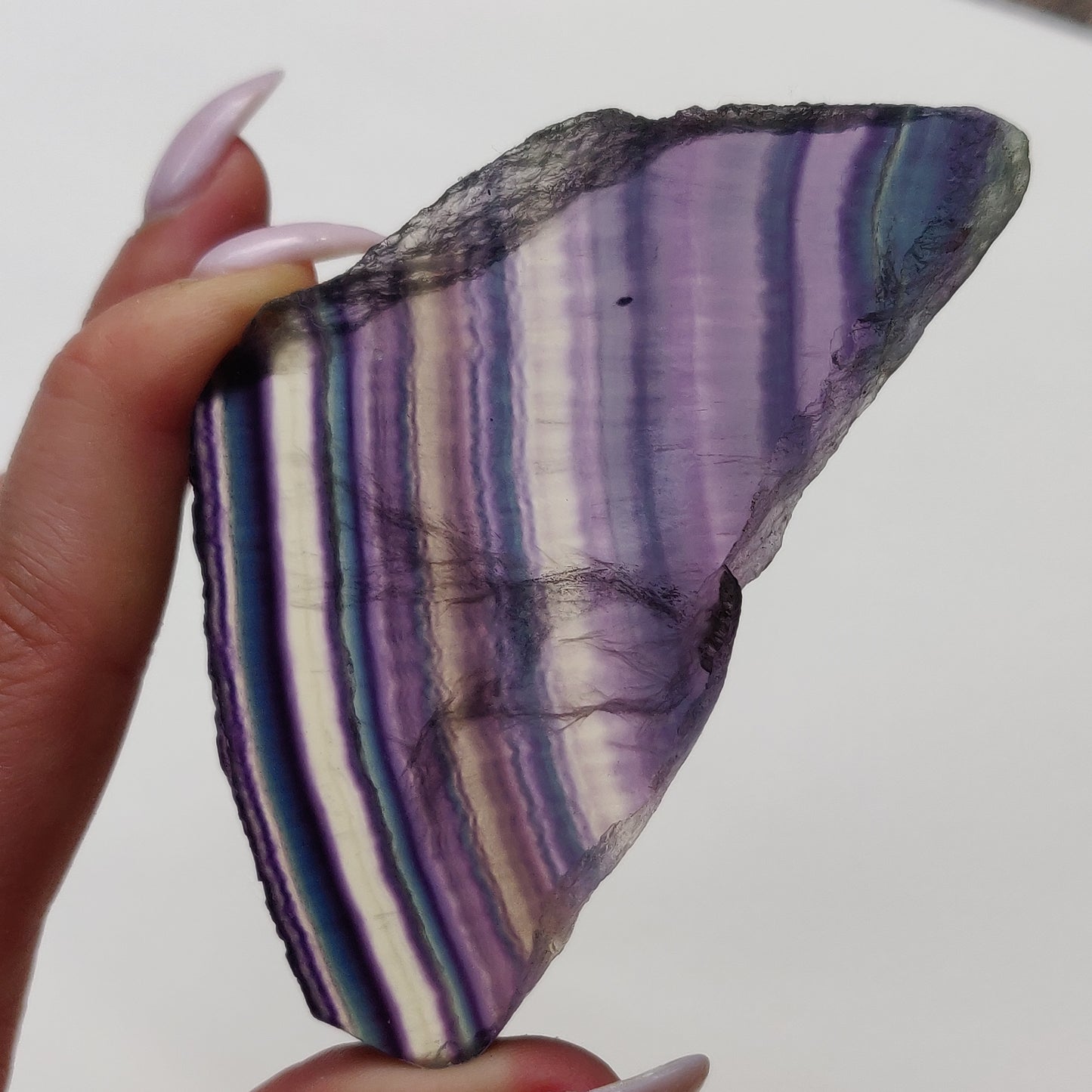 Fluorite Slab, Rainbow Fluorite Slab (#21) - Simply Affinity