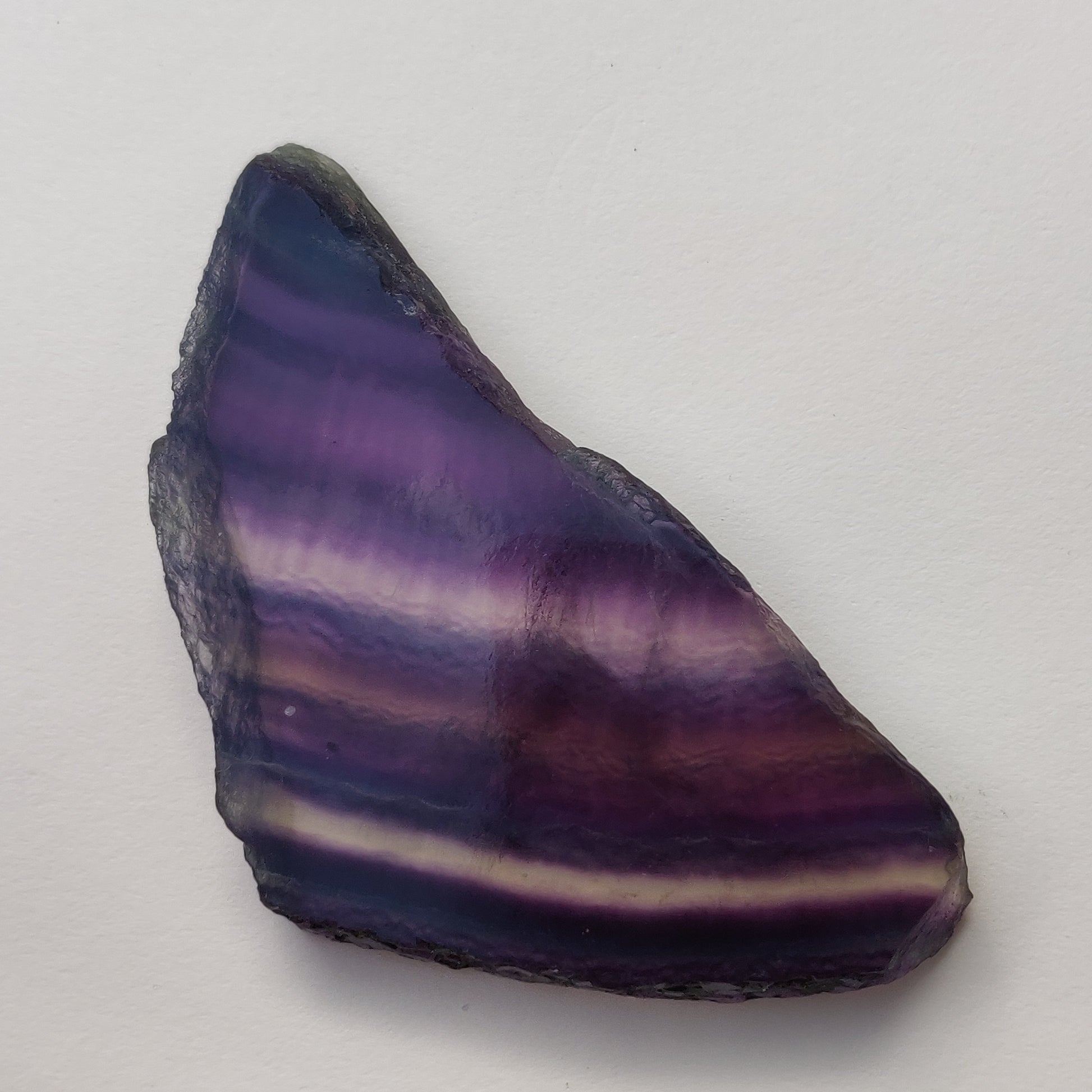 Fluorite Slab, Rainbow Fluorite Slab (#21) - Simply Affinity