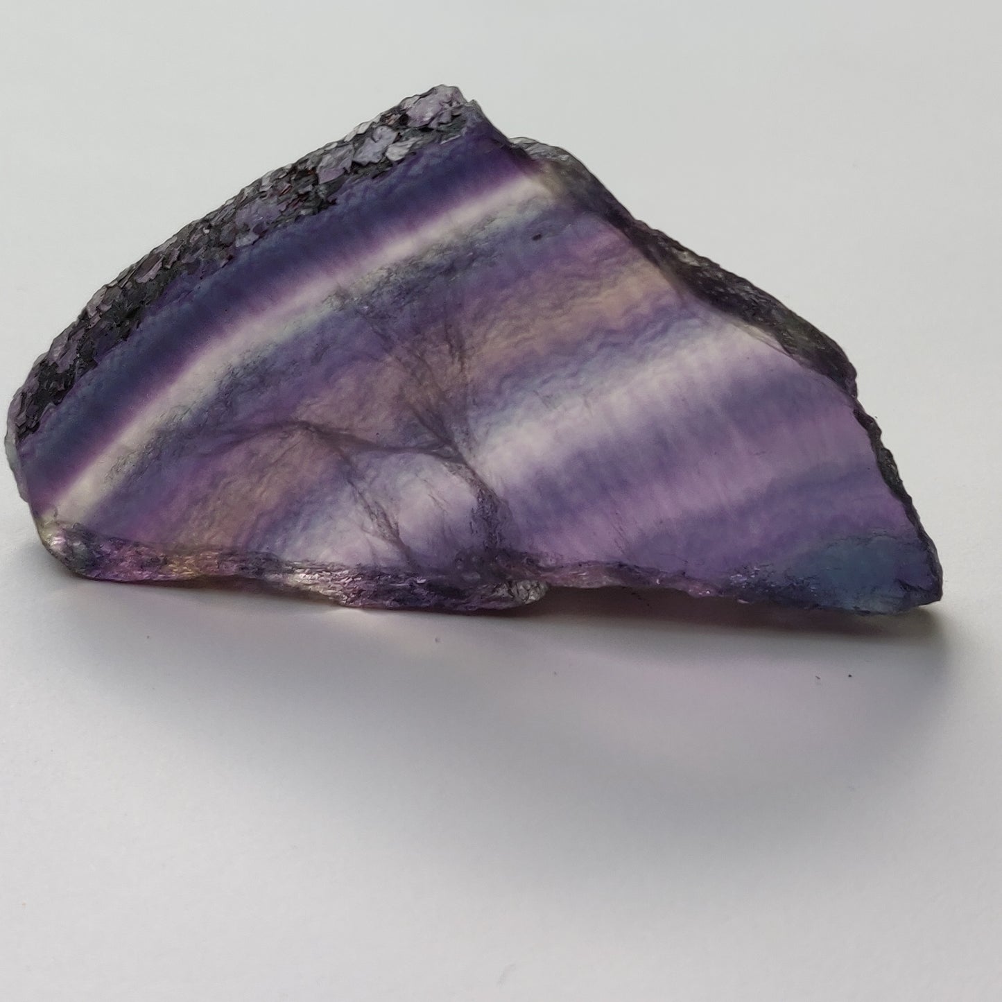 Fluorite Slab, Rainbow Fluorite Slab (#21) - Simply Affinity