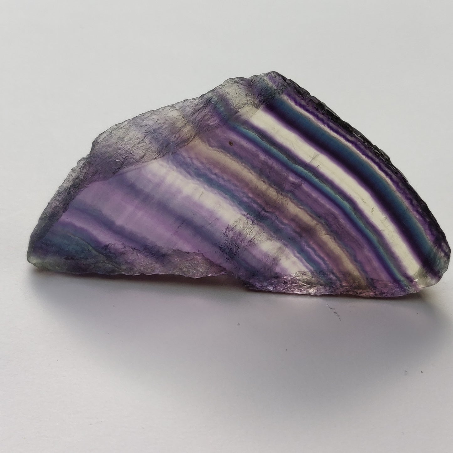 Fluorite Slab, Rainbow Fluorite Slab (#21) - Simply Affinity