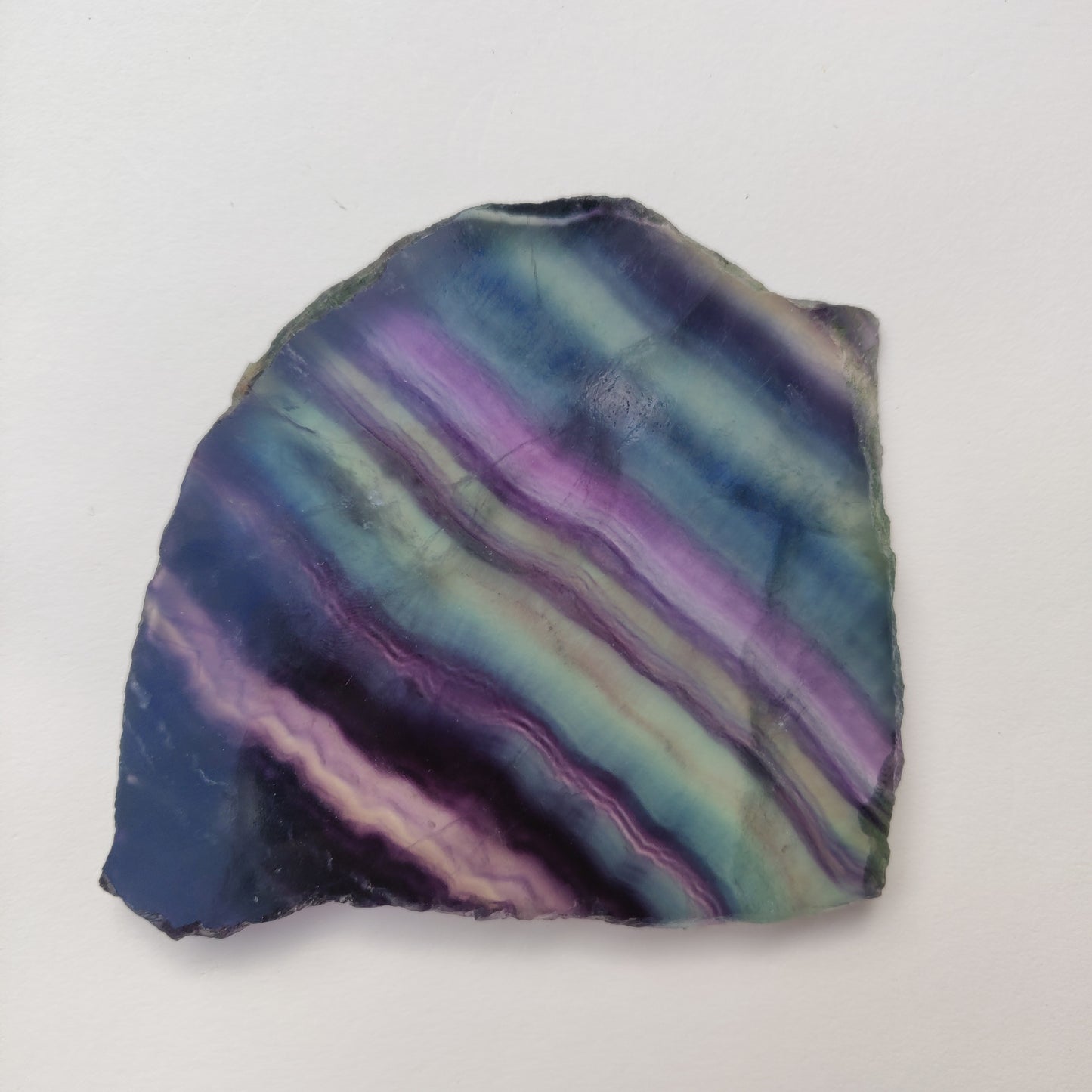 Fluorite Slab, Rainbow Fluorite Slab (#24) - Simply Affinity