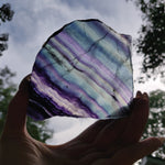Fluorite Slab, Rainbow Fluorite Slab (#24) - Simply Affinity
