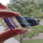 Fluorite Slab, Rainbow Fluorite Slab (#25) - Simply Affinity