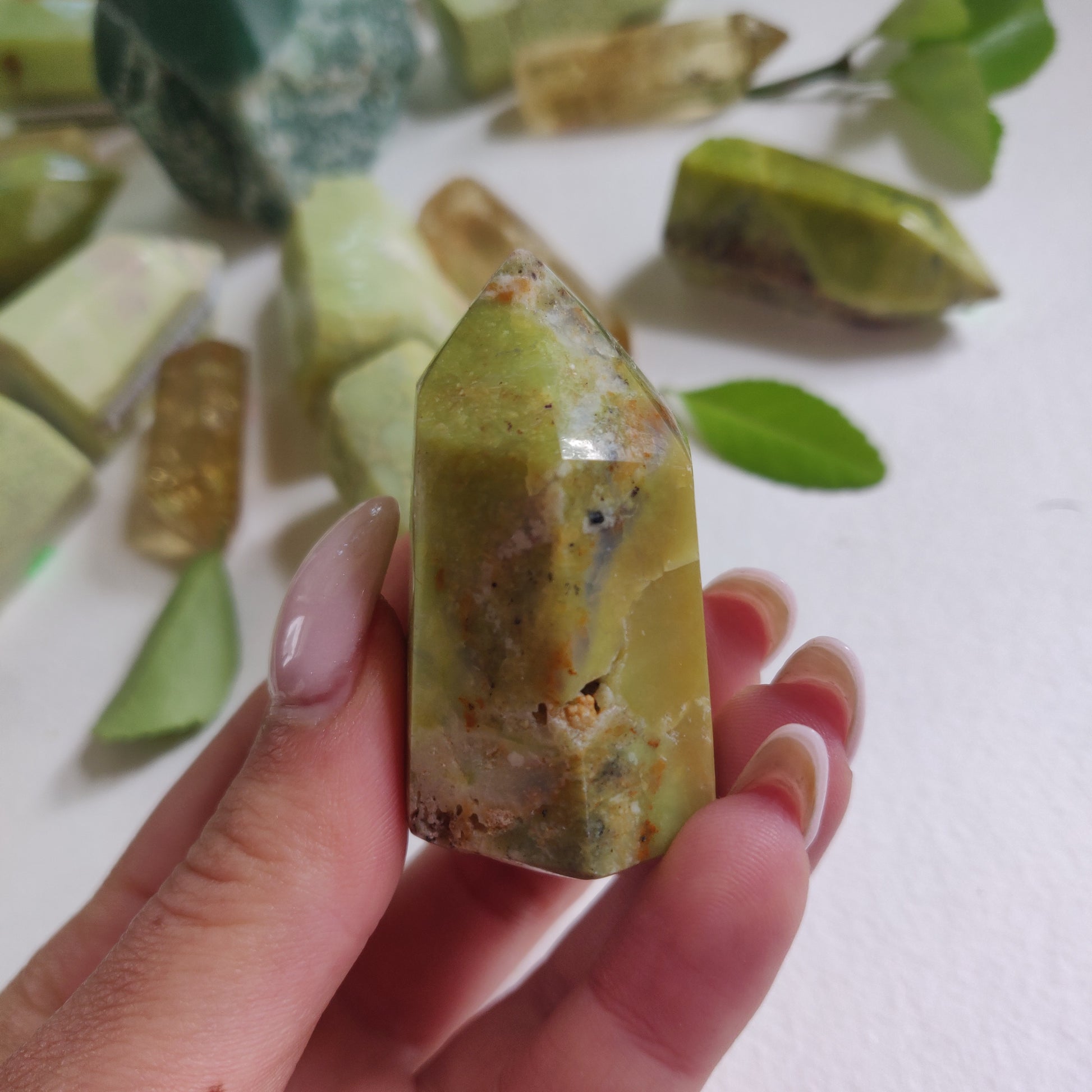 Green Opal Point (#7) - Simply Affinity