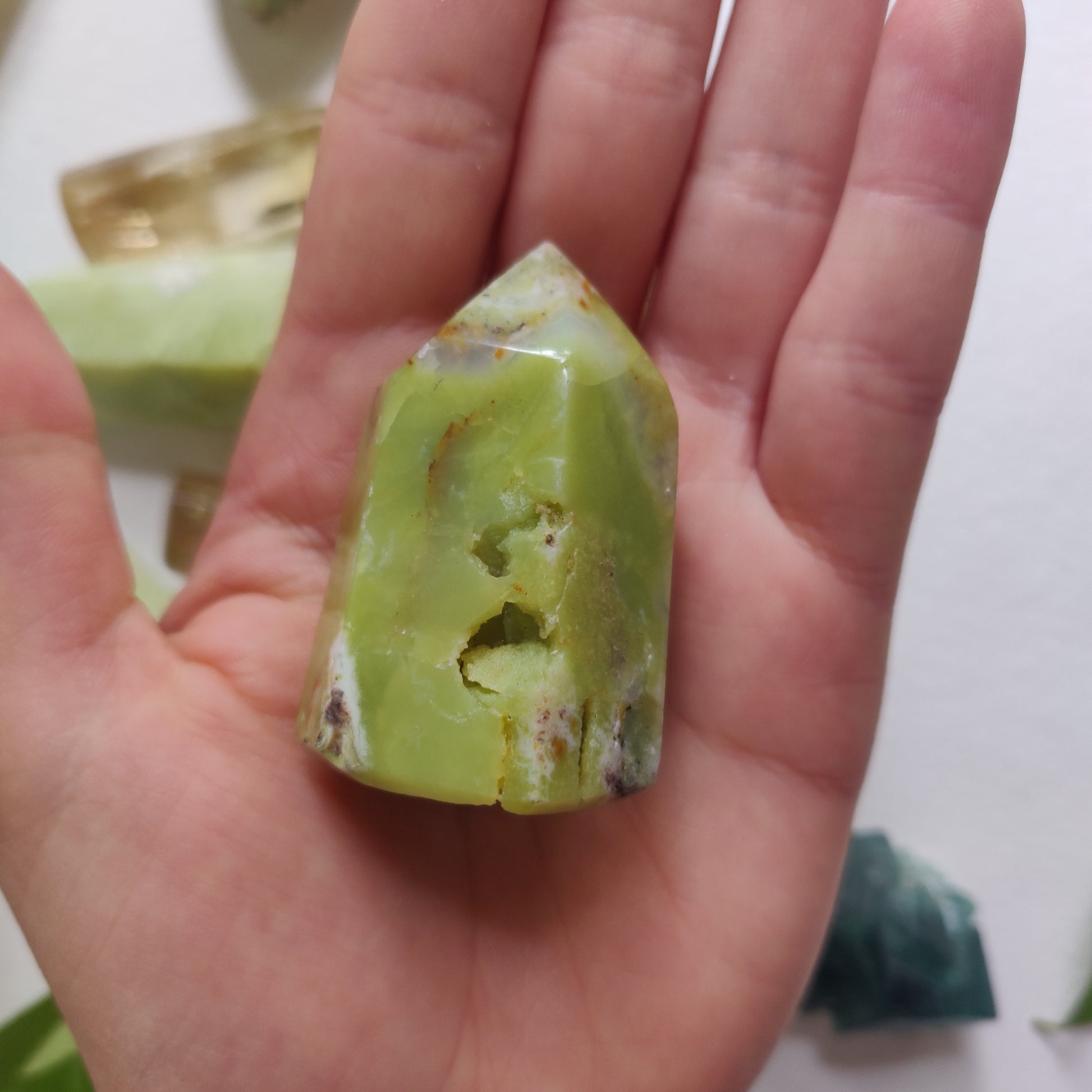 Green Opal Point (#7) - Simply Affinity