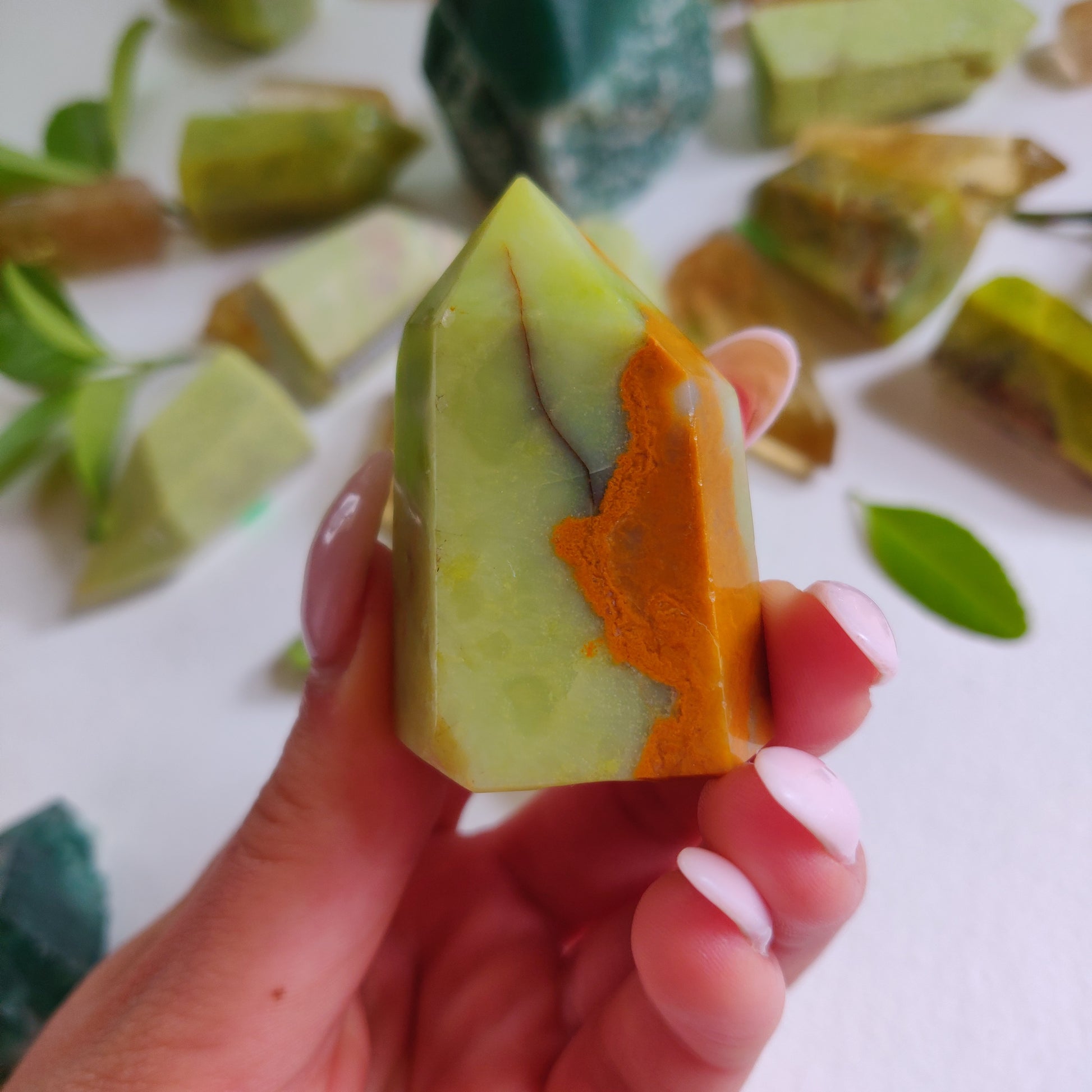 Green Opal Point (#9) - Simply Affinity