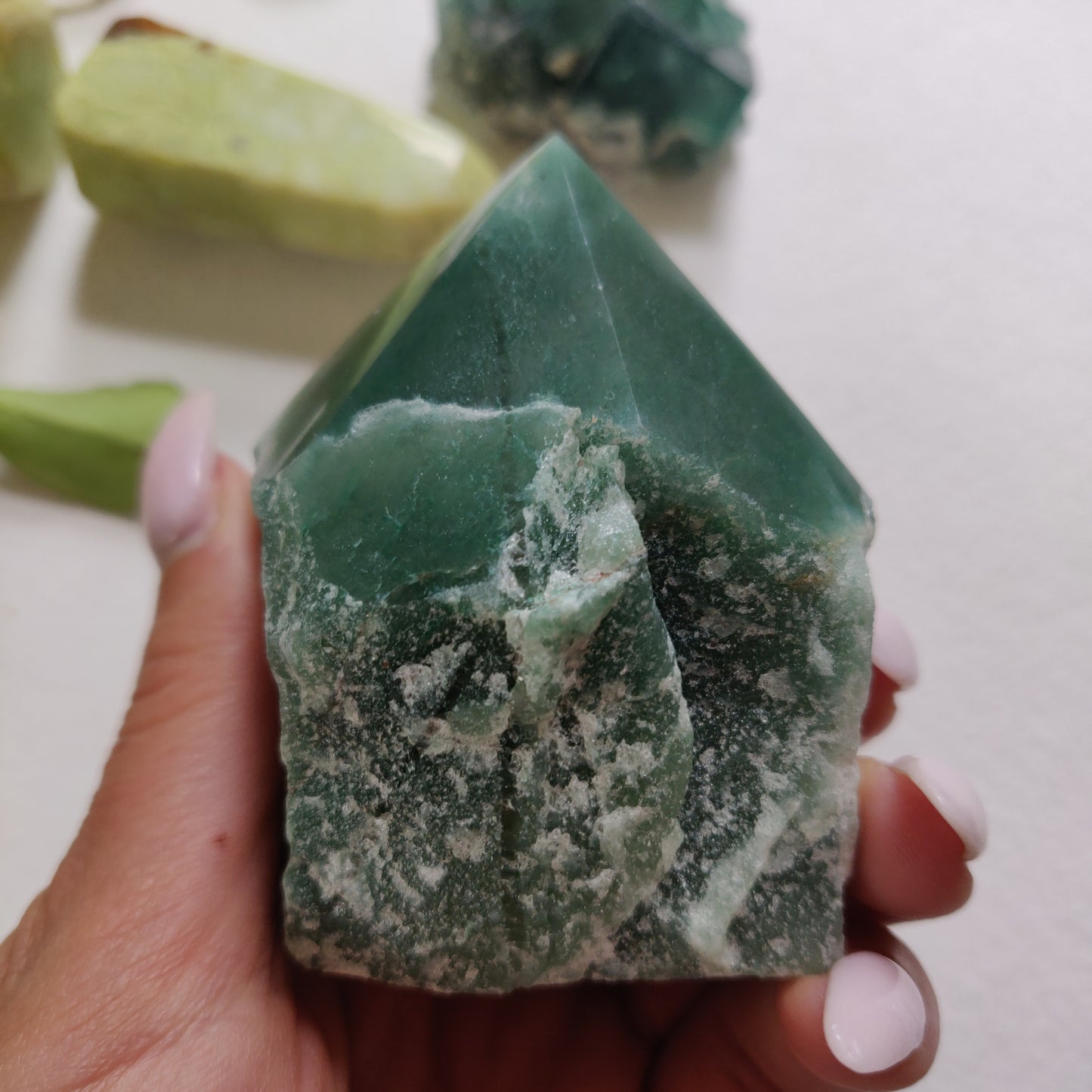Green Aventurine Point (#2) - Simply Affinity