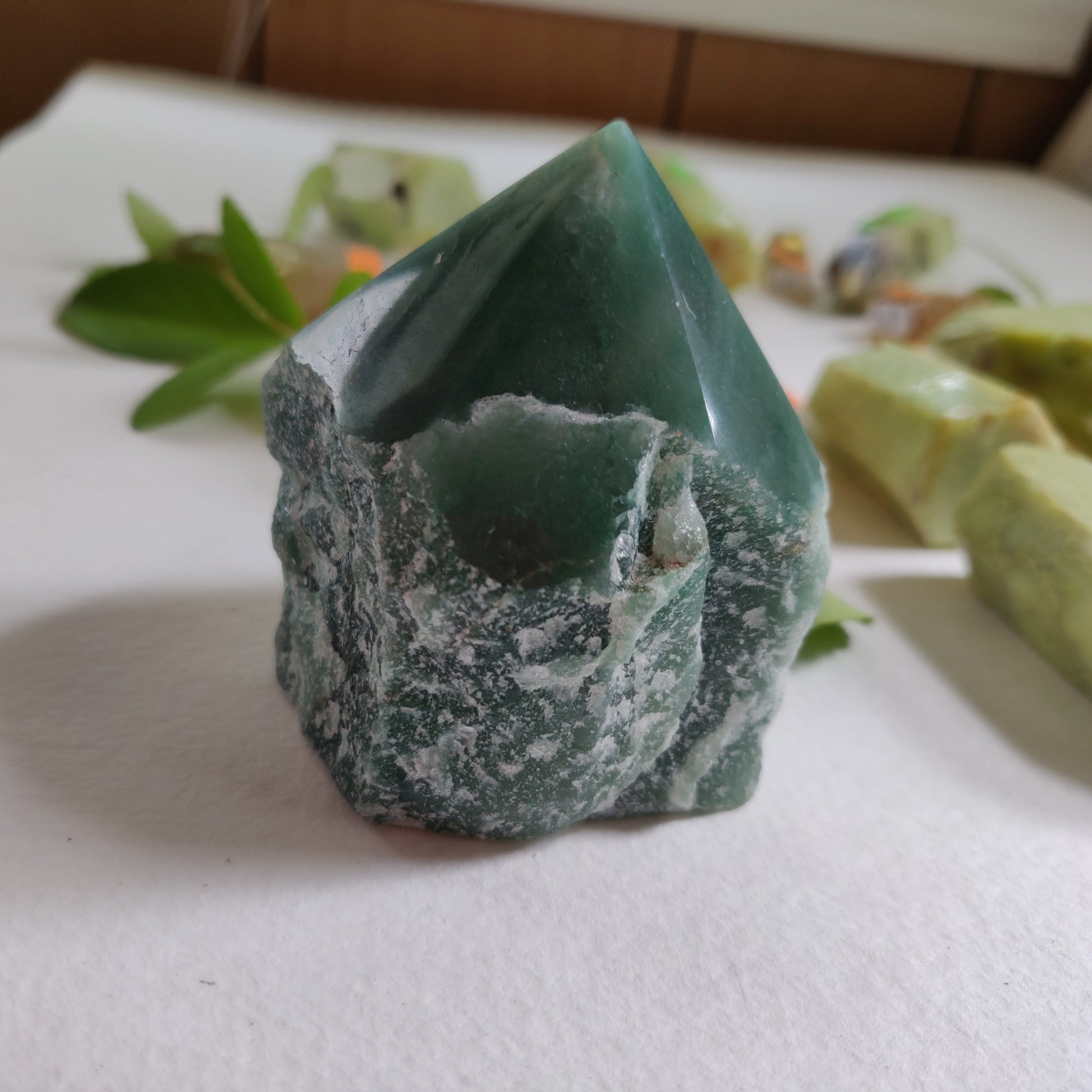 Green Aventurine Point (#2) - Simply Affinity