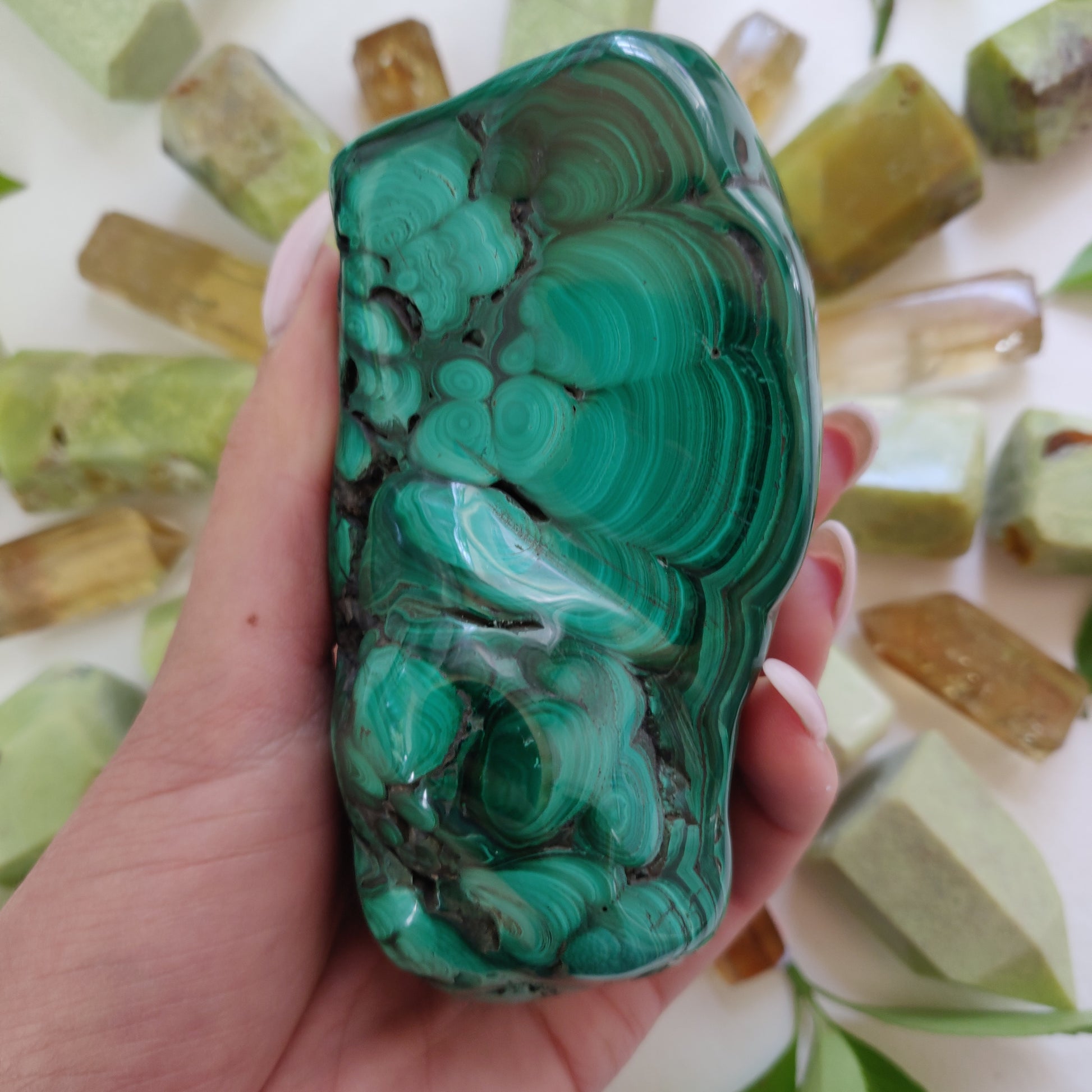 Malachite Specimen (#2) - Simply Affinity