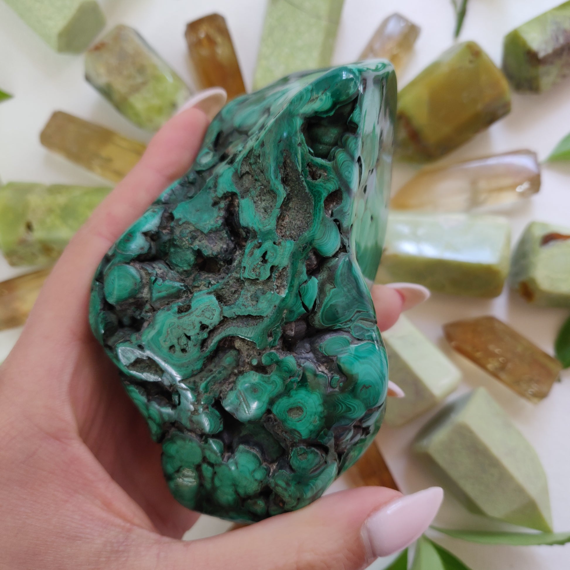 Malachite Specimen (#2) - Simply Affinity