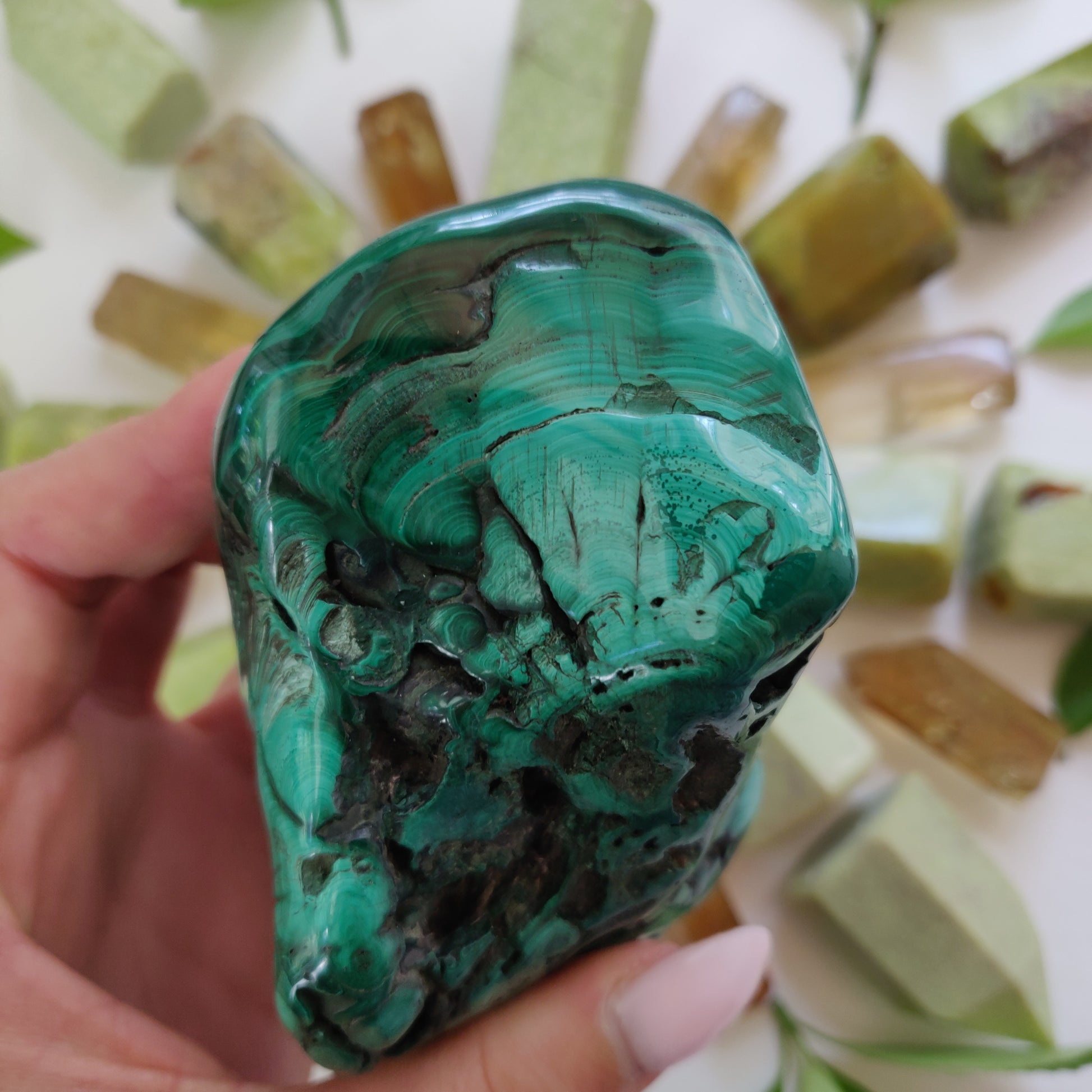 Malachite Specimen (#2) - Simply Affinity