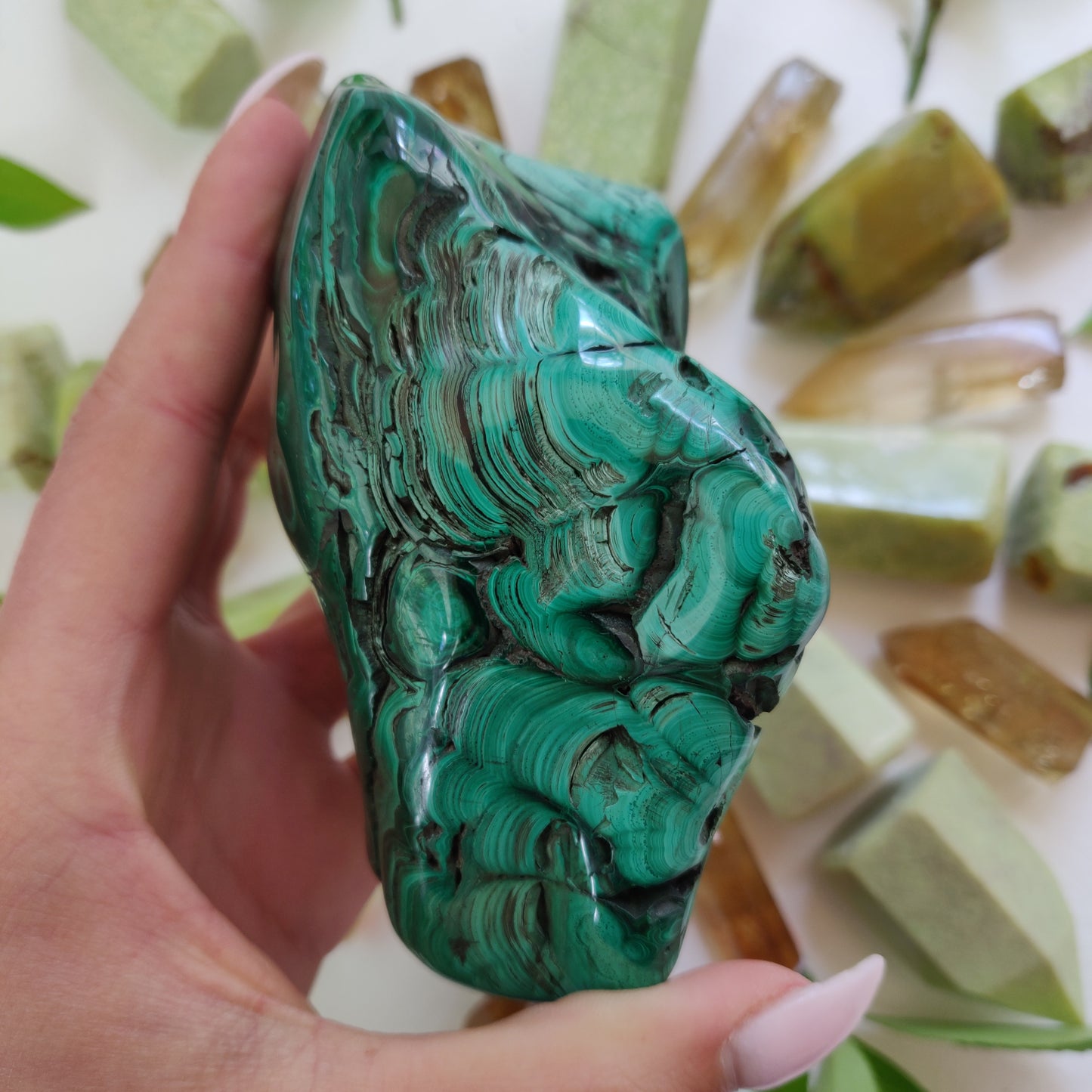 Malachite Specimen (#2) - Simply Affinity