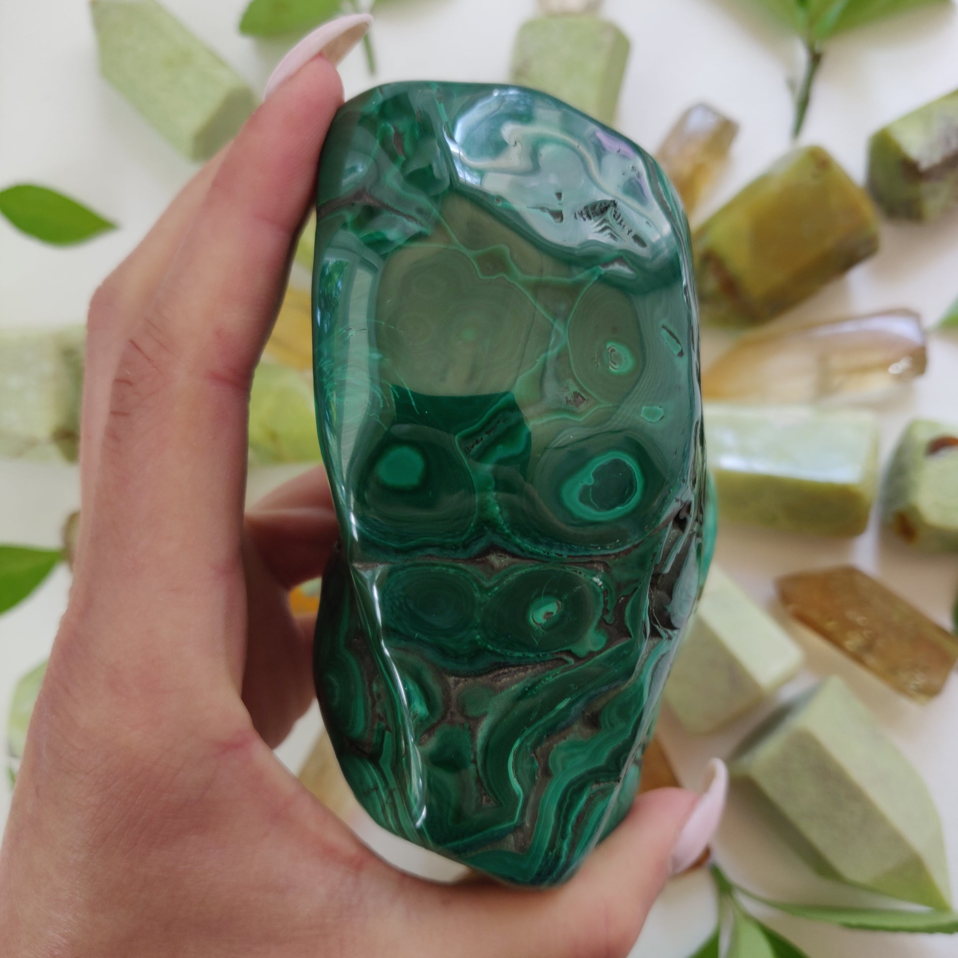 Malachite Specimen (#2) - Simply Affinity