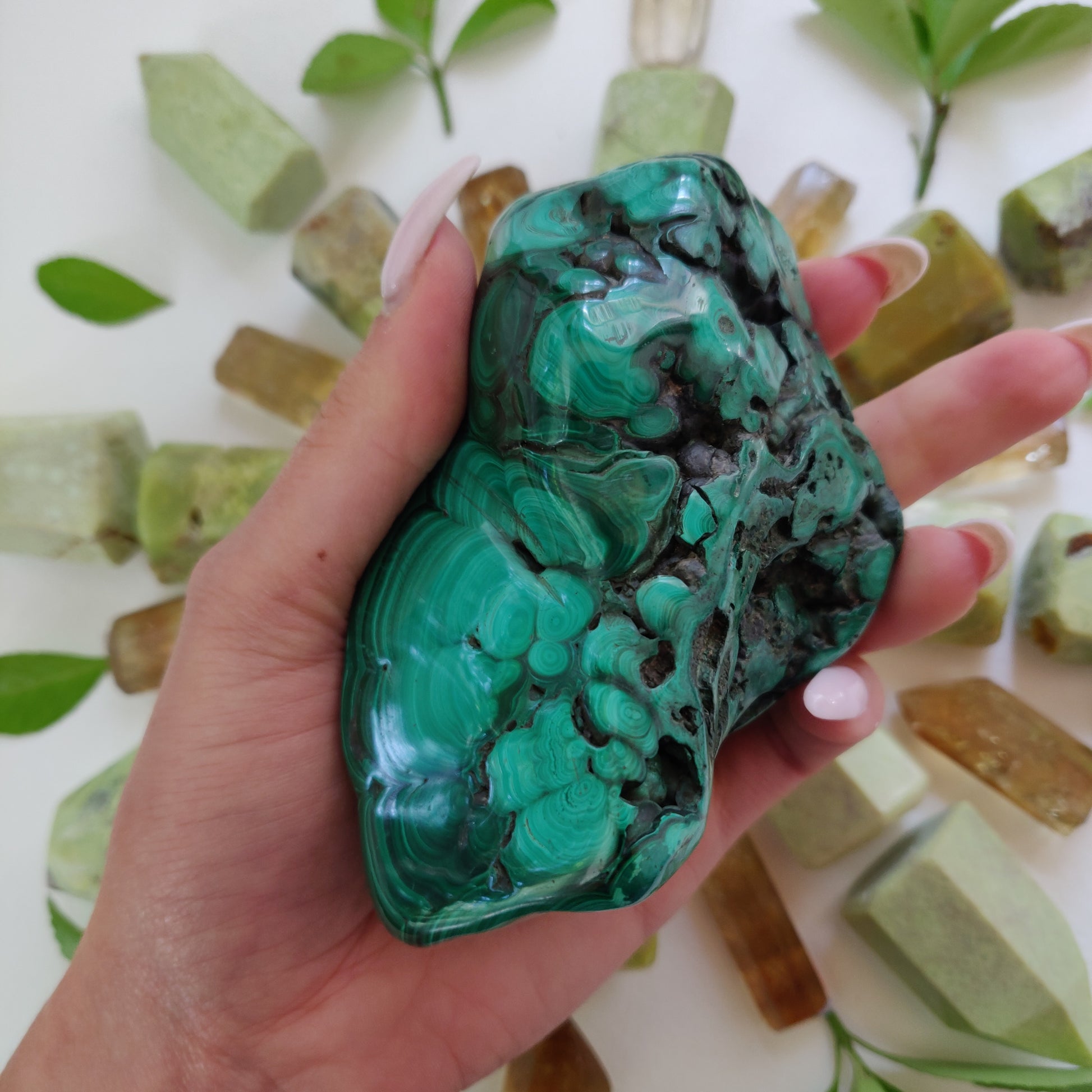 Malachite Specimen (#2) - Simply Affinity