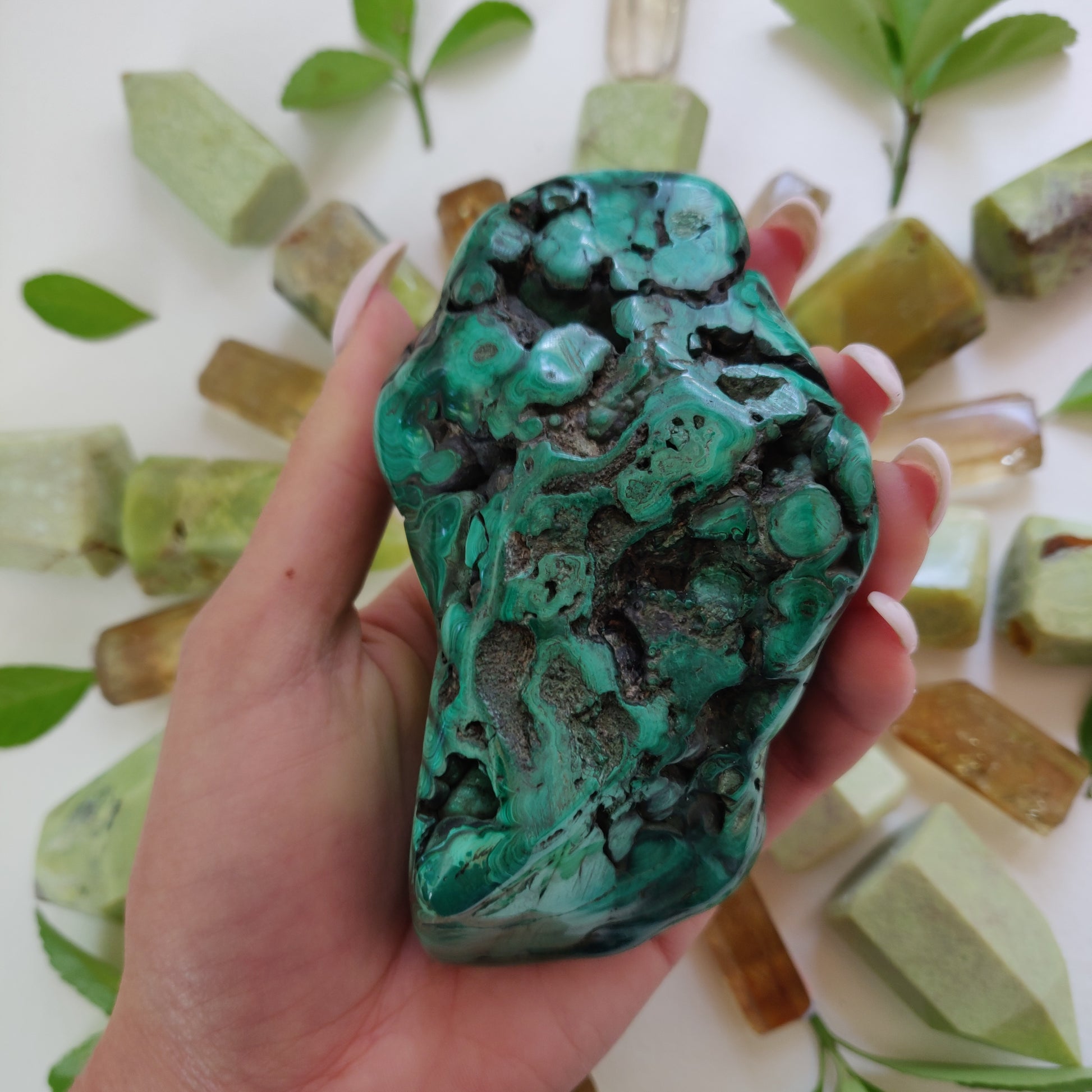 Malachite Specimen (#2) - Simply Affinity