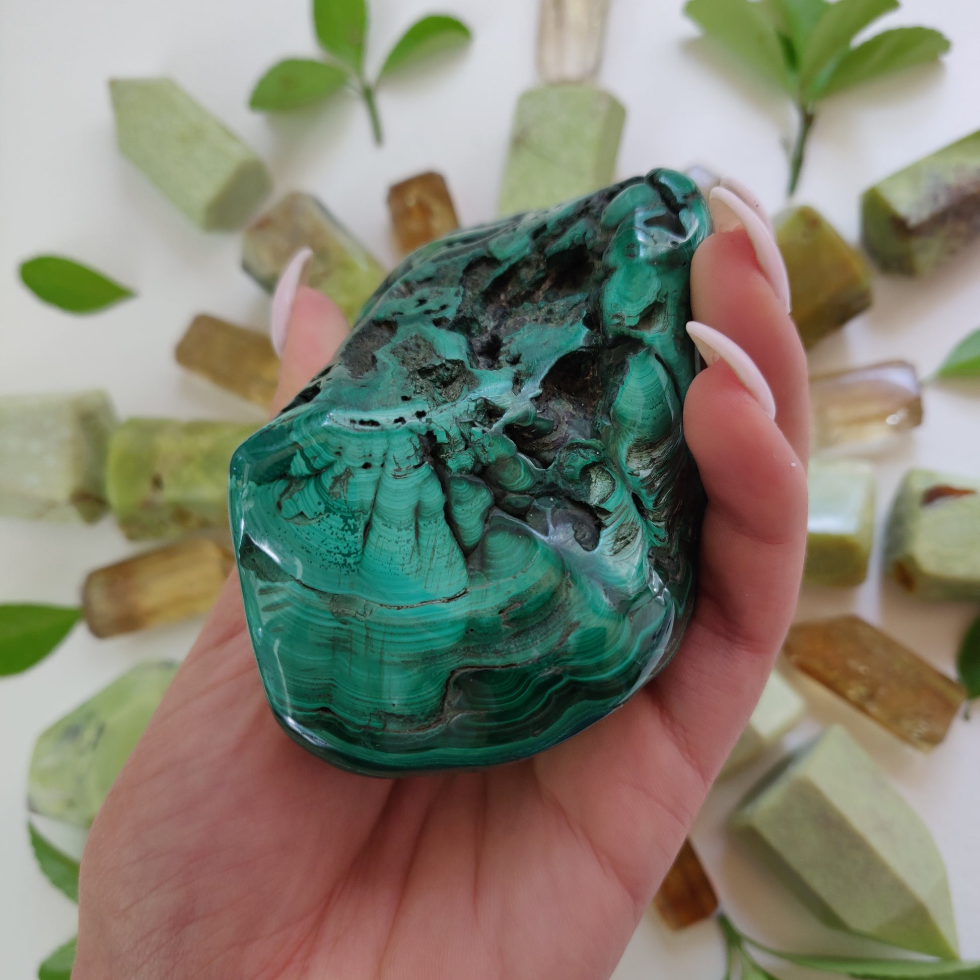 Malachite Specimen (#2) - Simply Affinity