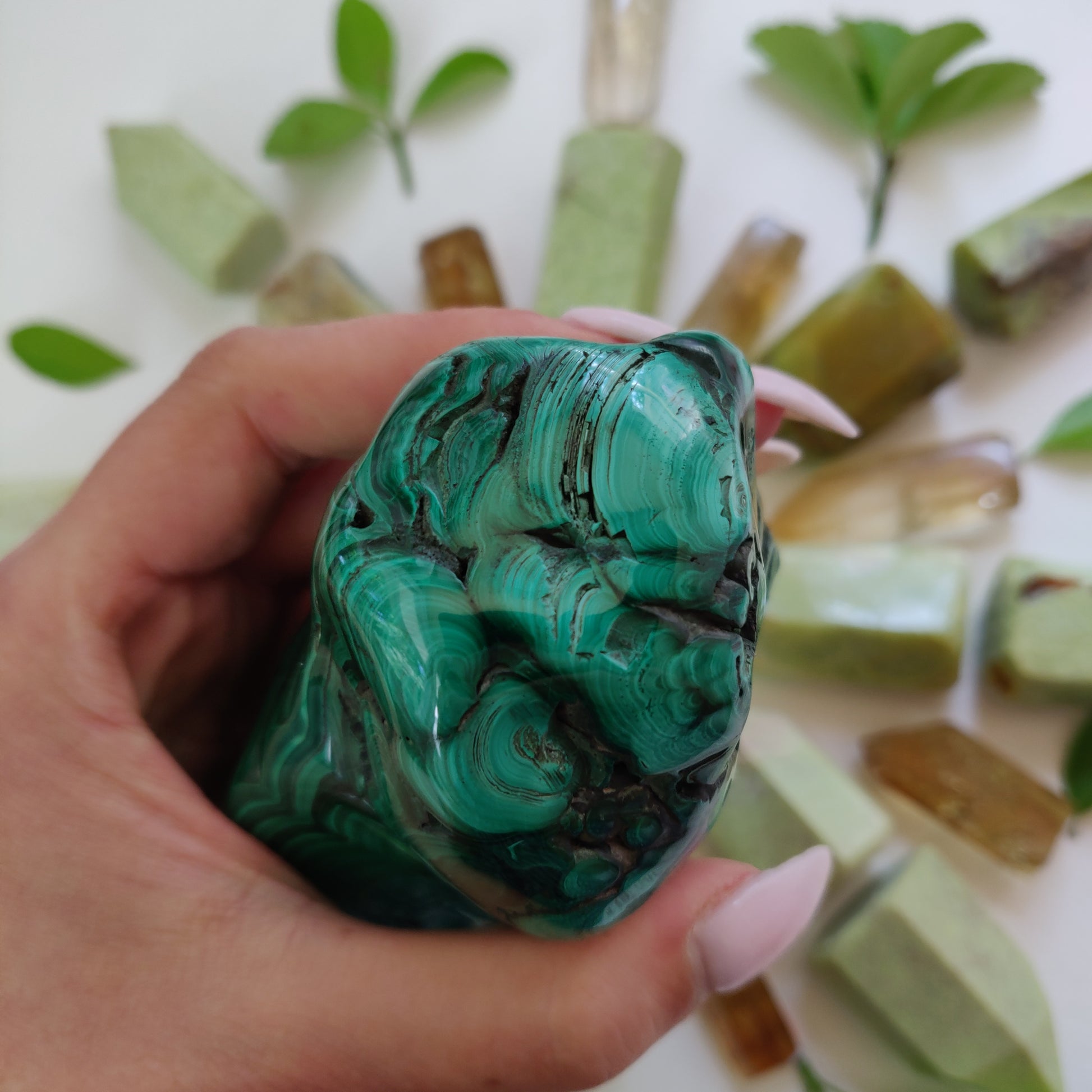 Malachite Specimen (#2) - Simply Affinity