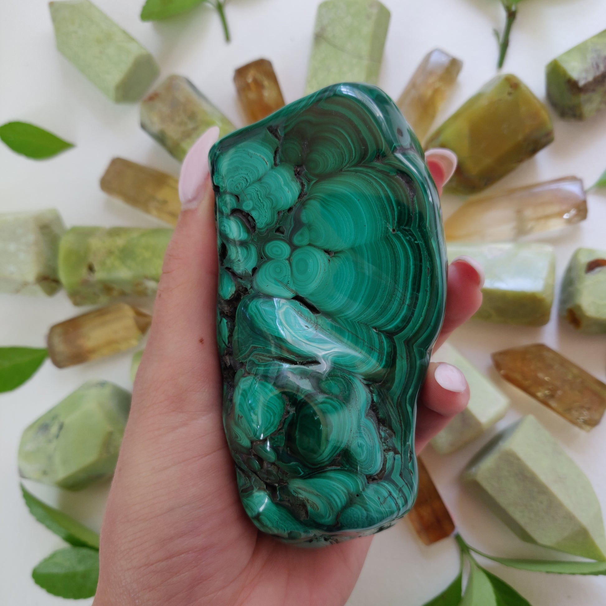 Malachite Specimen (#2) - Simply Affinity