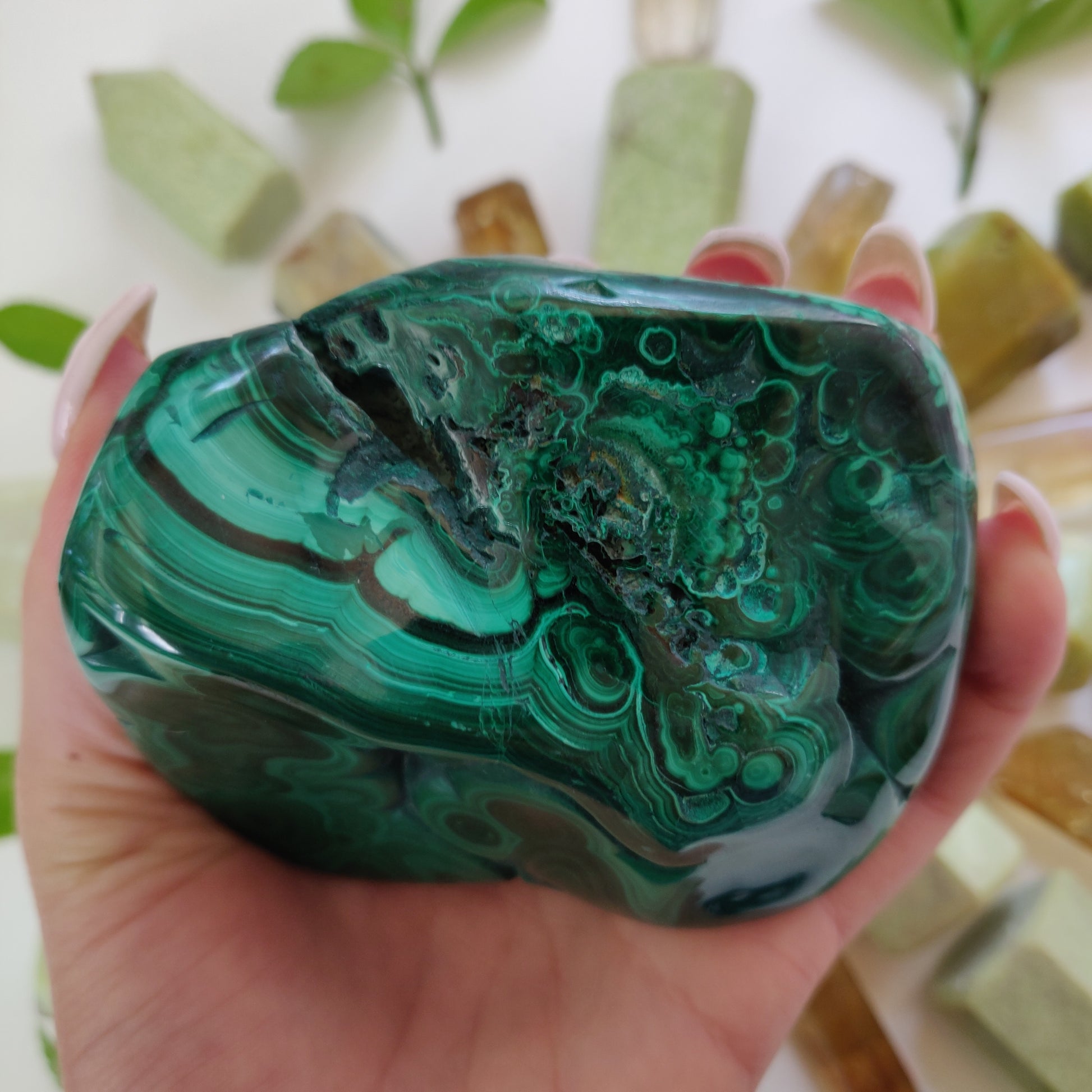 Malachite Specimen (#3) - Simply Affinity