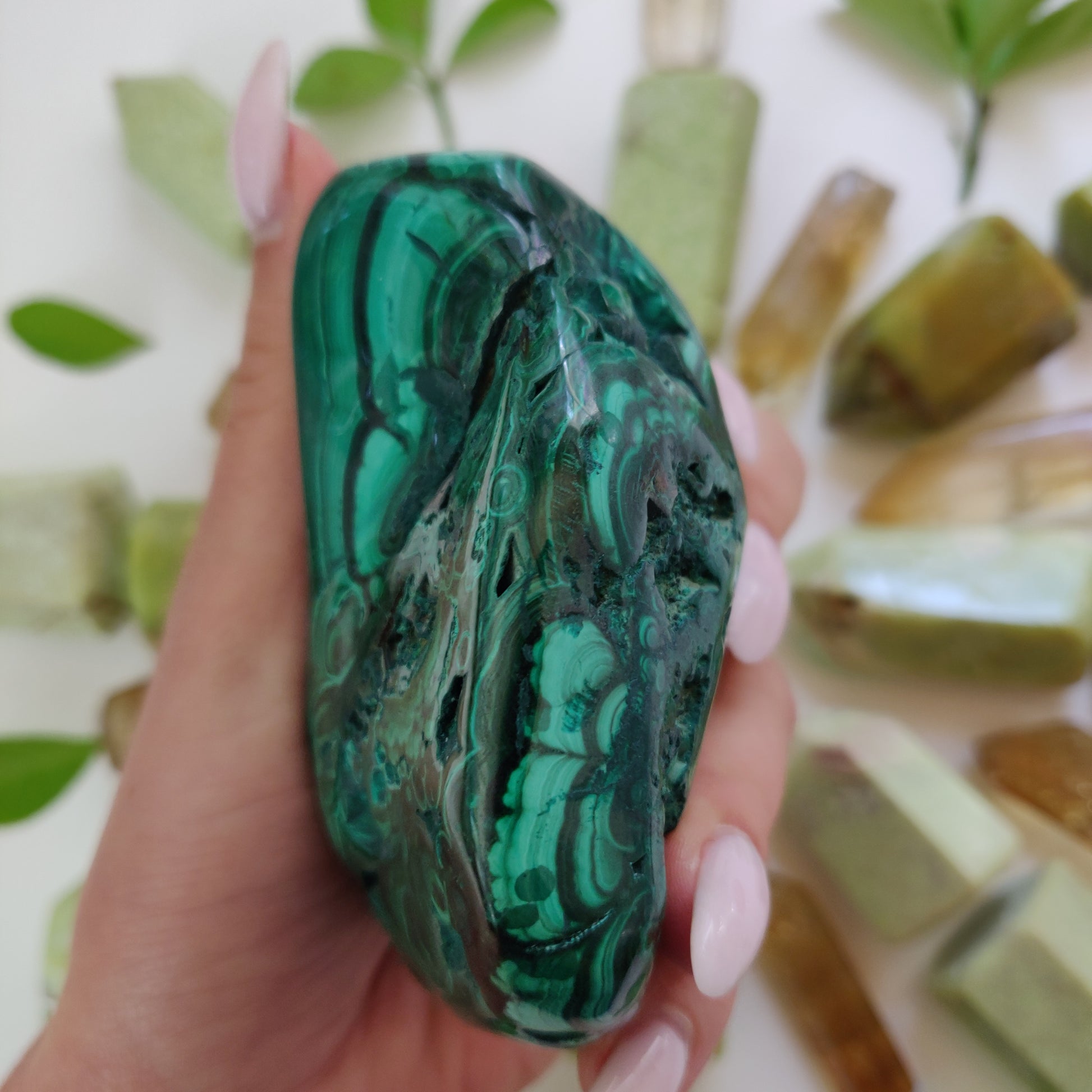 Malachite Specimen (#3) - Simply Affinity