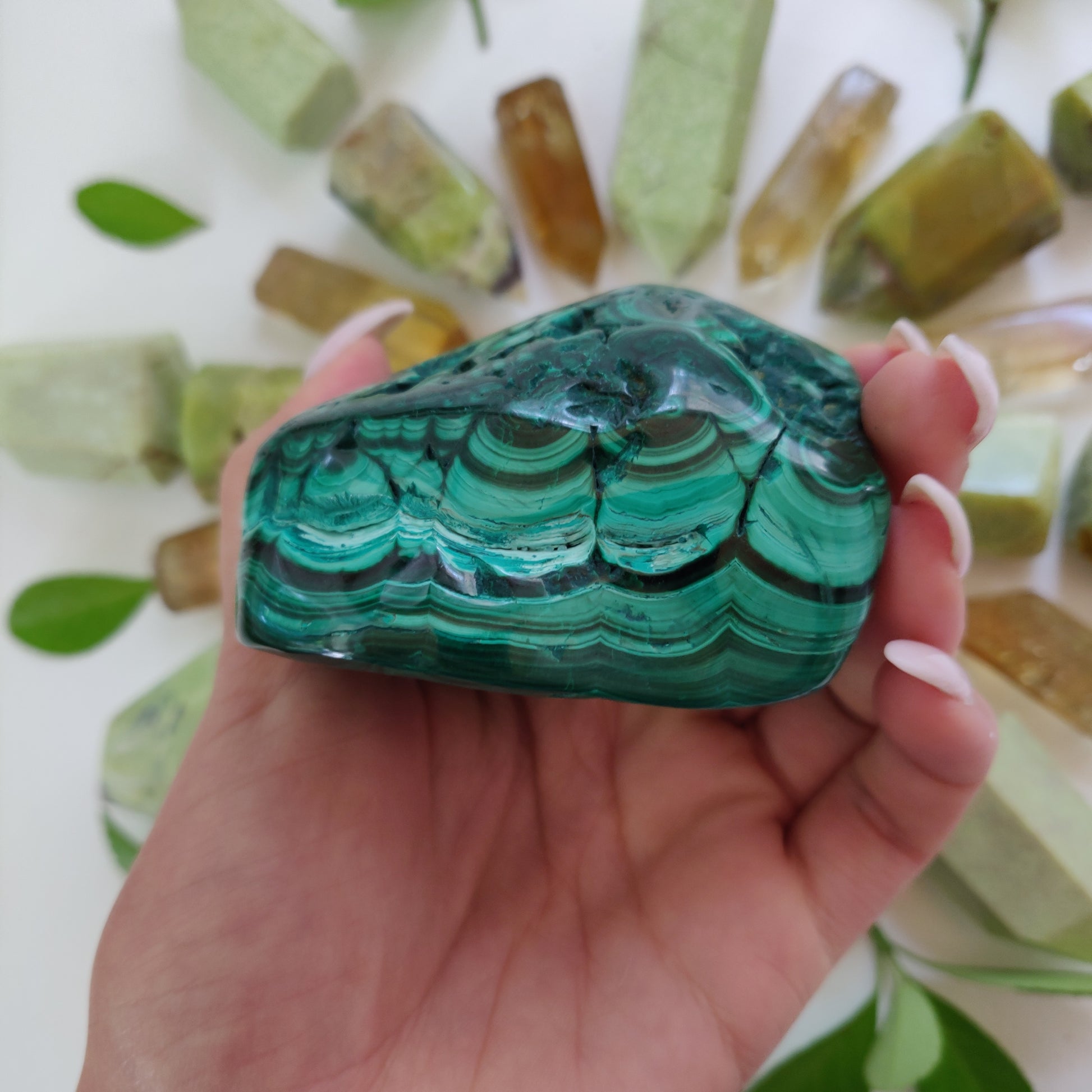 Malachite Specimen (#3) - Simply Affinity
