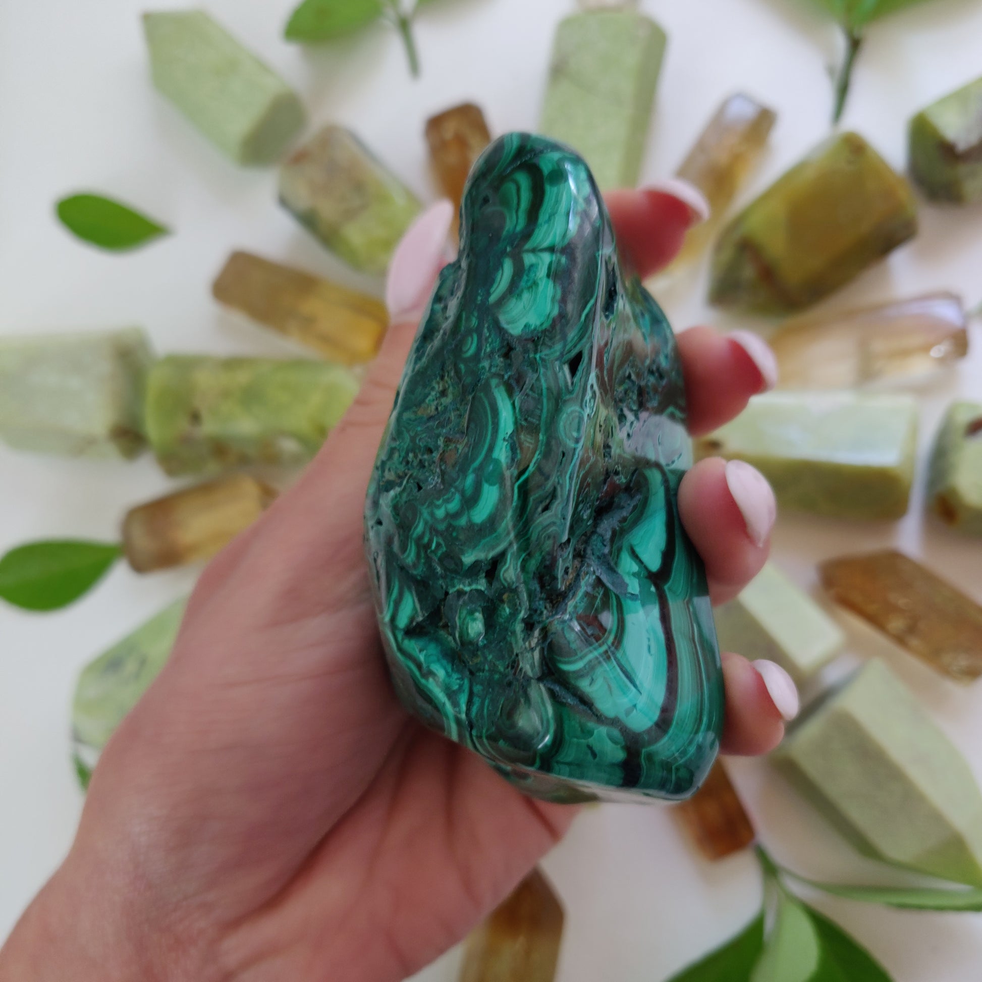 Malachite Specimen (#3) - Simply Affinity
