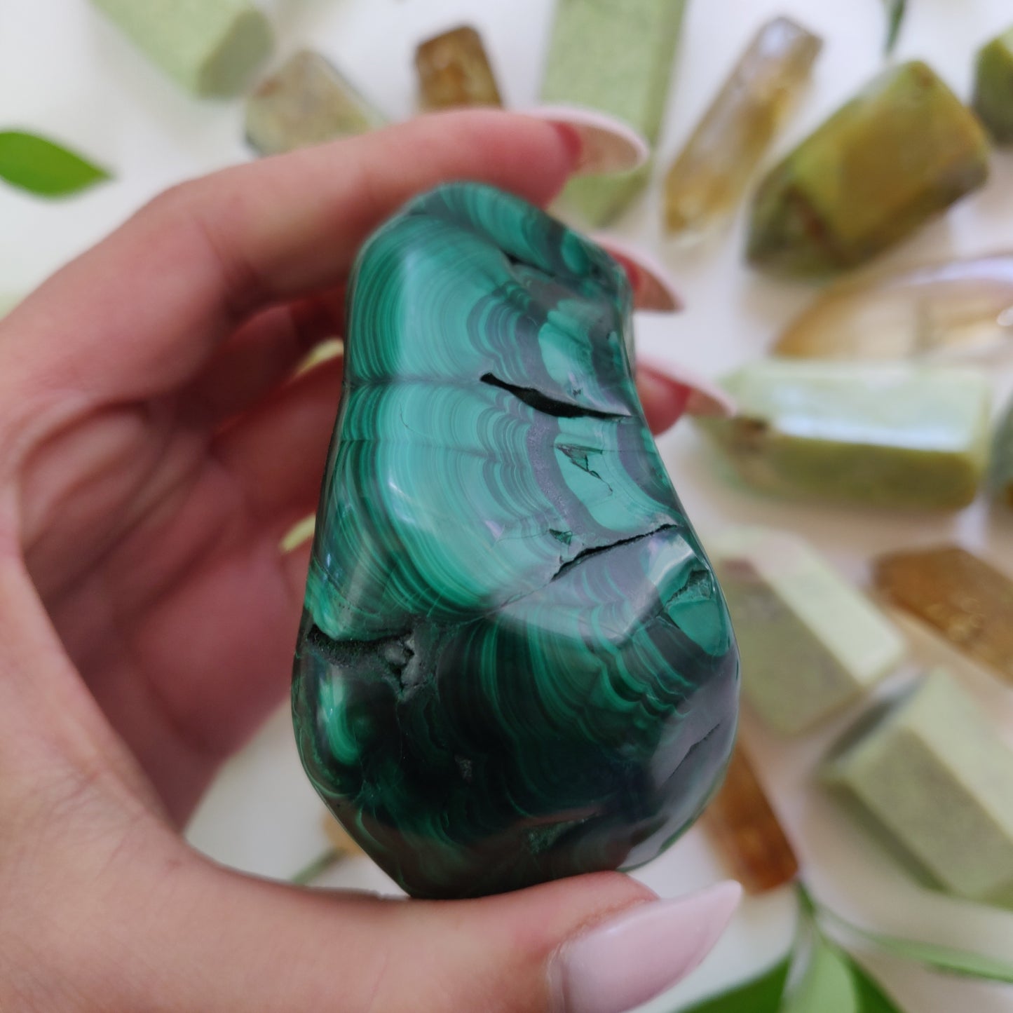 Malachite Specimen (#4) - Simply Affinity