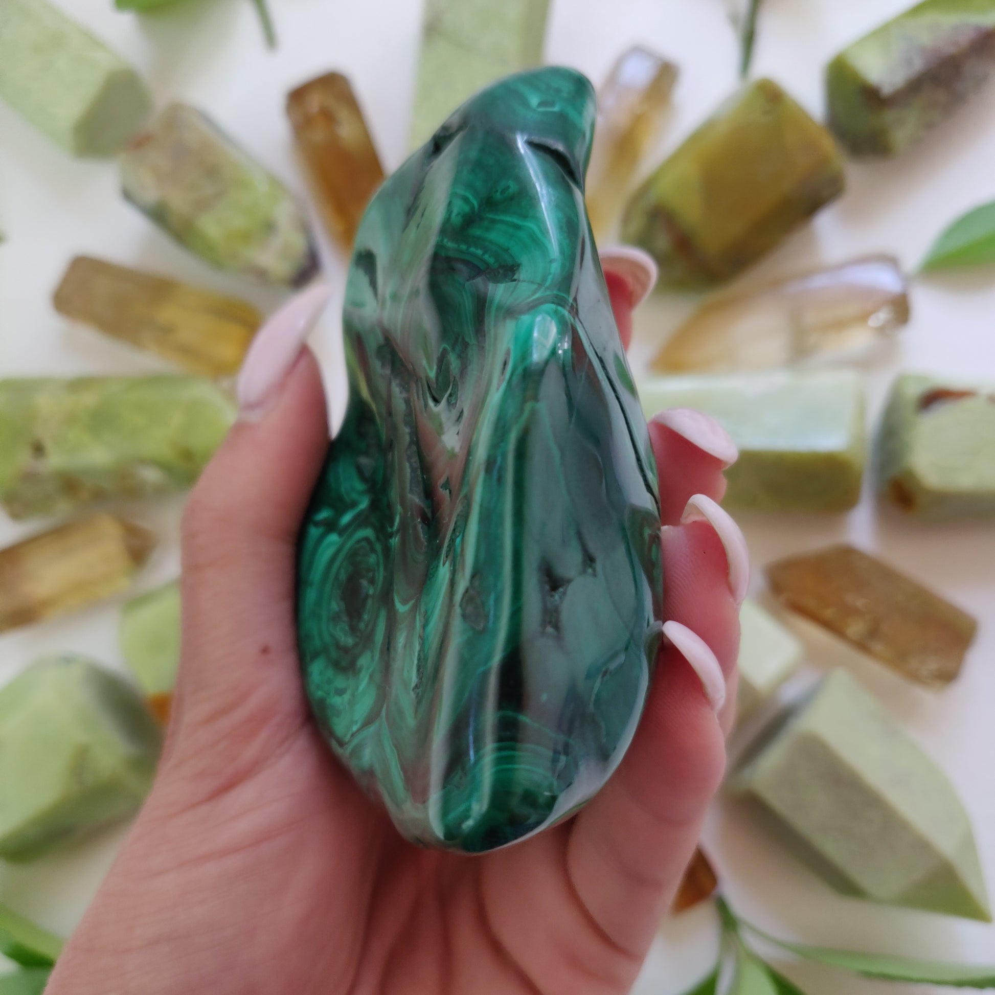 Malachite Specimen (#5) - Simply Affinity
