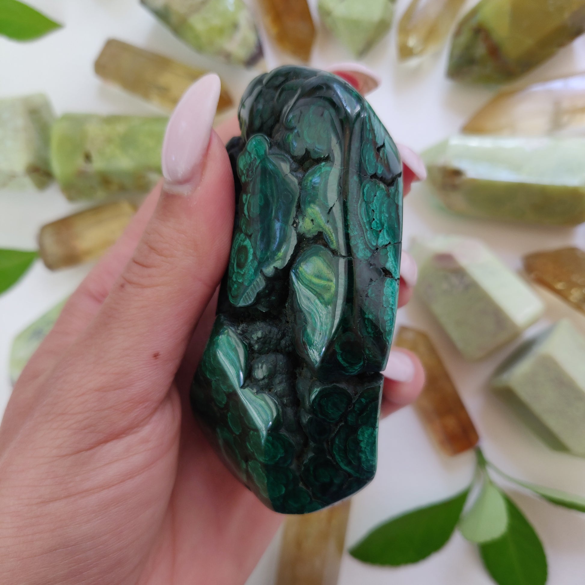 Malachite Specimen (#6) - Simply Affinity