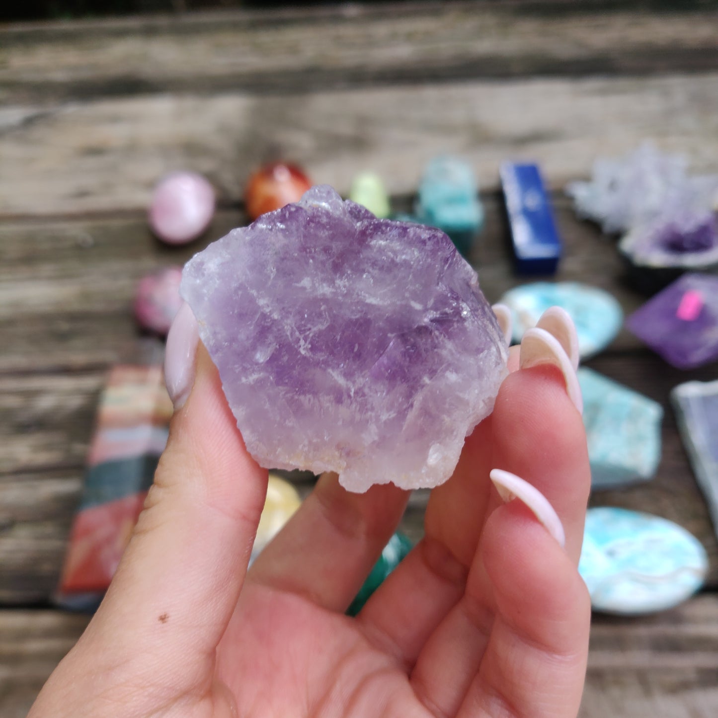 Amethyst Point, Polished Point with Rough Base (#10) - Simply Affinity