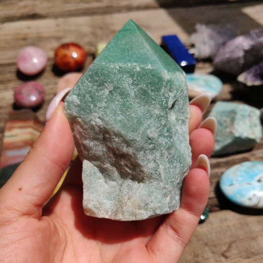 Green Aventurine Point (#6) - Simply Affinity