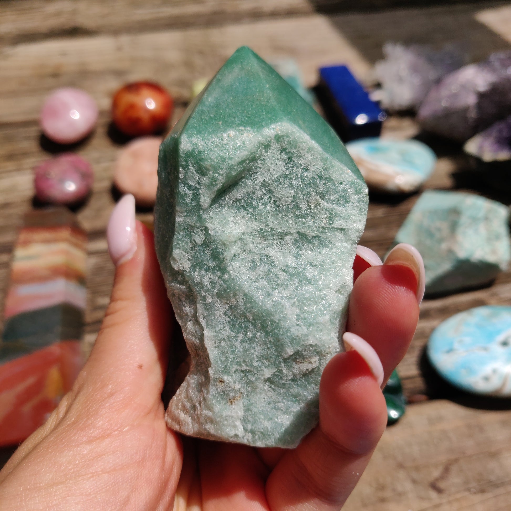 Green Aventurine Point (#6) - Simply Affinity