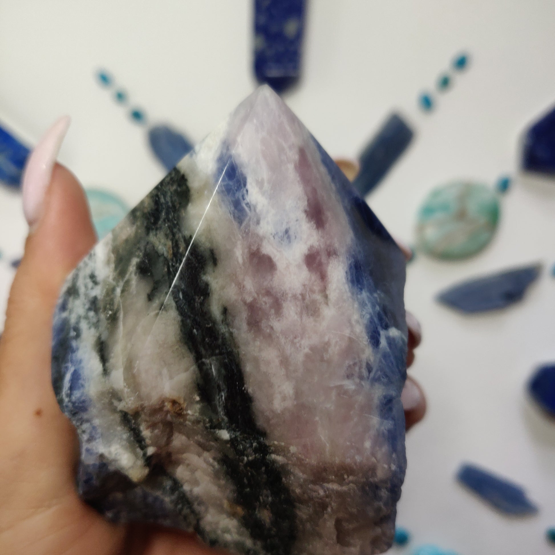 Sodalite Point (#10) - Simply Affinity