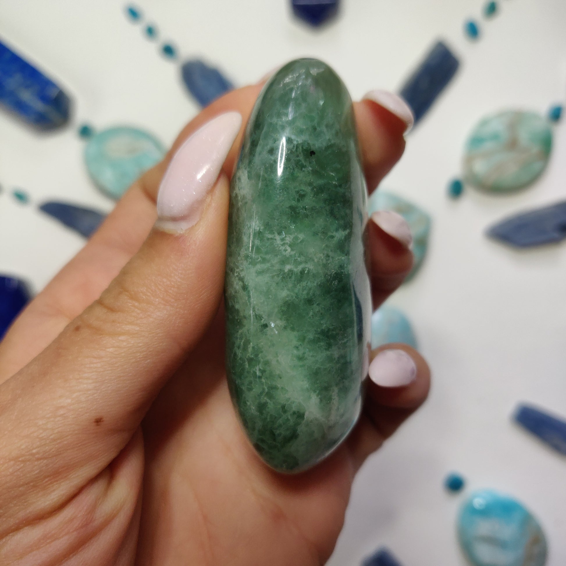 Fluorite Palm Stone (#10) - Simply Affinity