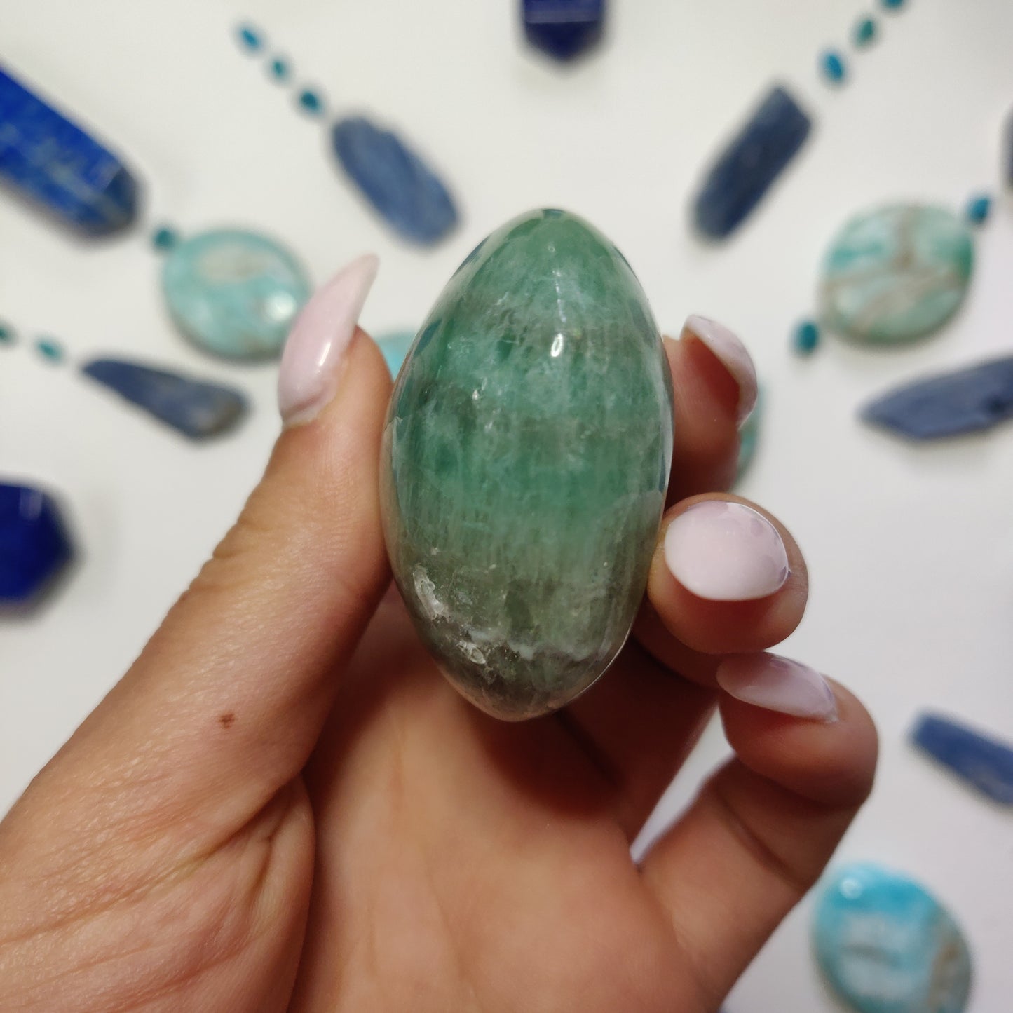 Fluorite Palm Stone (#10) - Simply Affinity