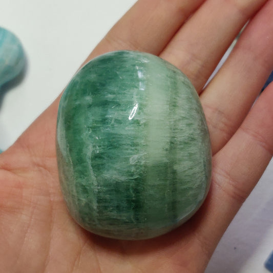 Fluorite Palm Stone (#14) - Simply Affinity