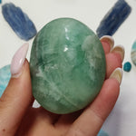 Fluorite Palm Stone (#16) - Simply Affinity