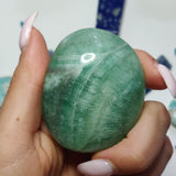 Fluorite Palm Stone (#16) - Simply Affinity