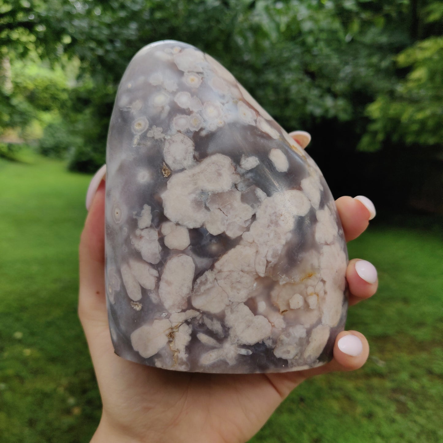 Flower Agate Free Form (#2) - Simply Affinity