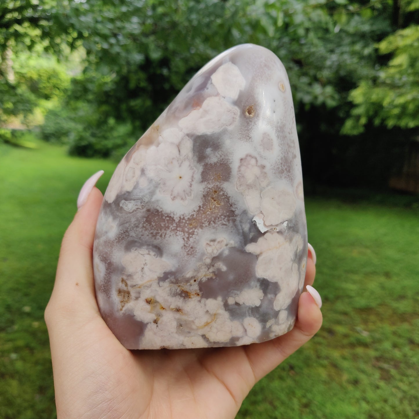 Flower Agate Free Form (#2) - Simply Affinity