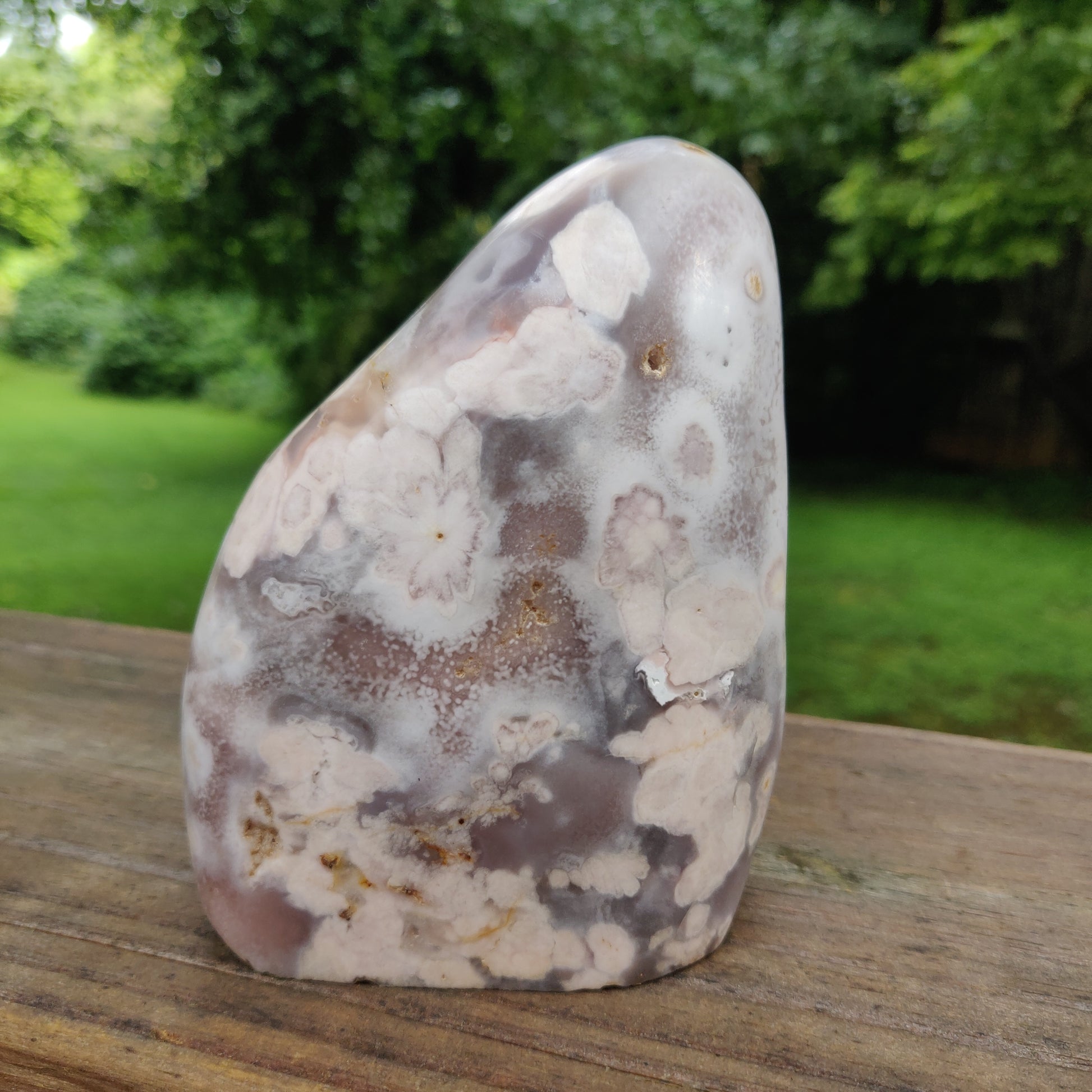 Flower Agate Free Form (#2) - Simply Affinity