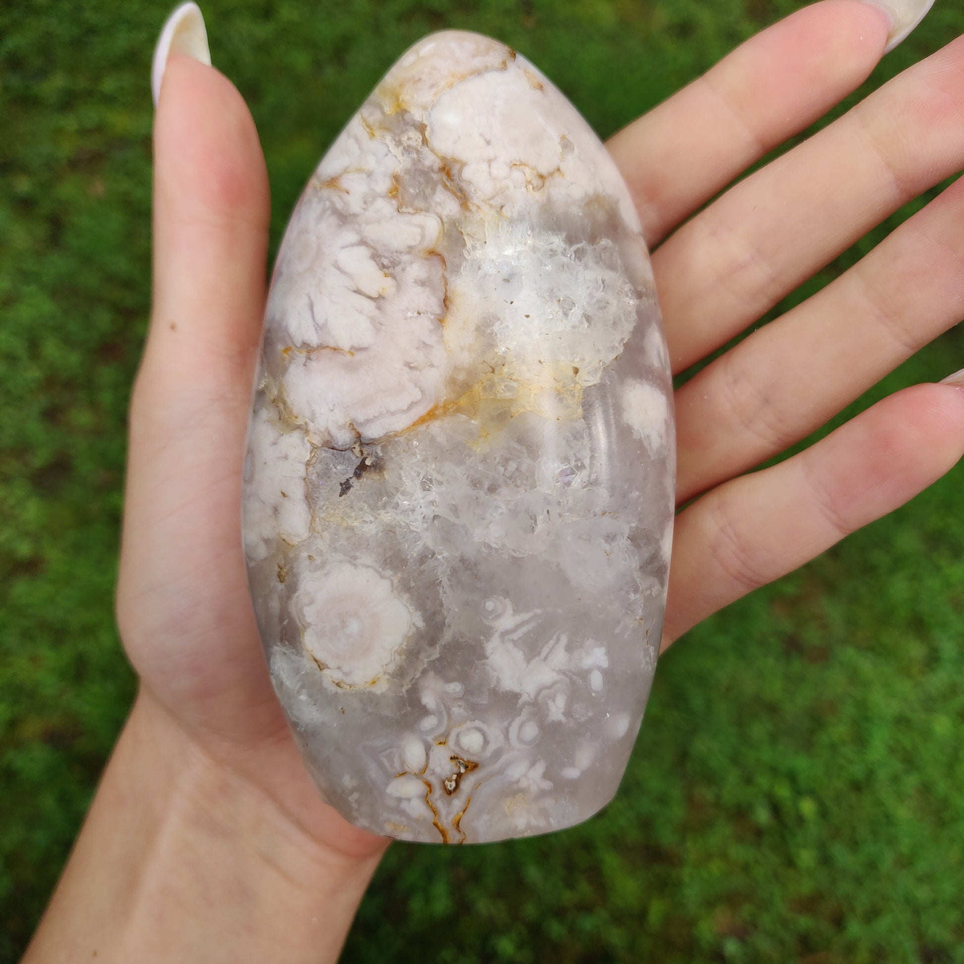 Flower Agate Free Form (#1) - Simply Affinity