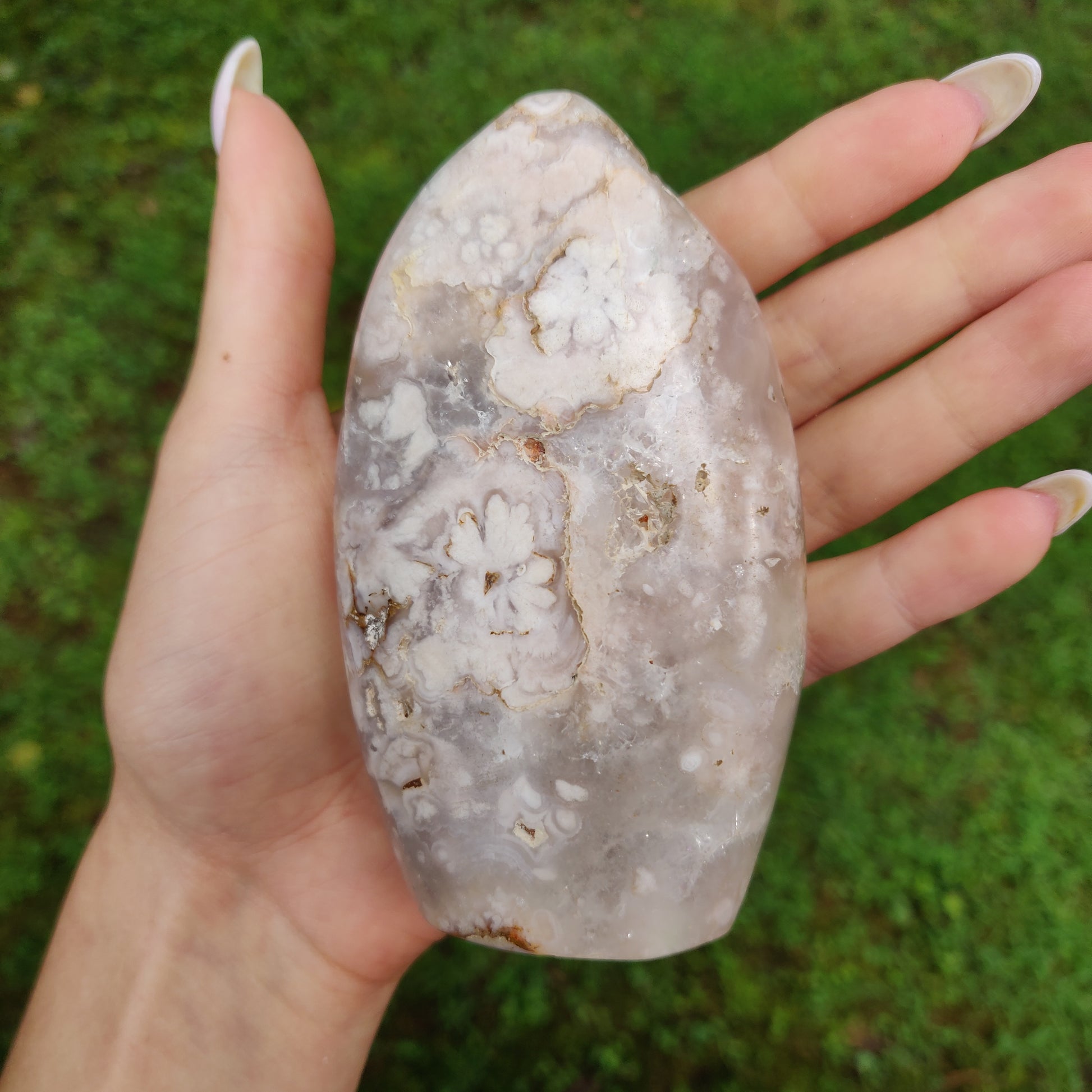 Flower Agate Free Form (#1) - Simply Affinity