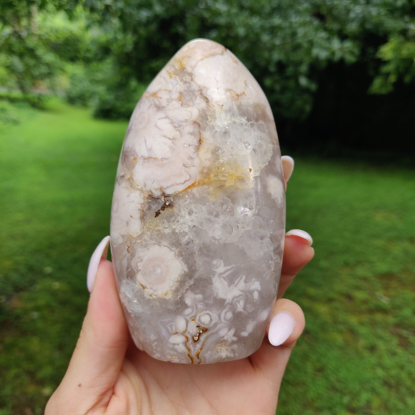 Flower Agate Free Form (#1) - Simply Affinity