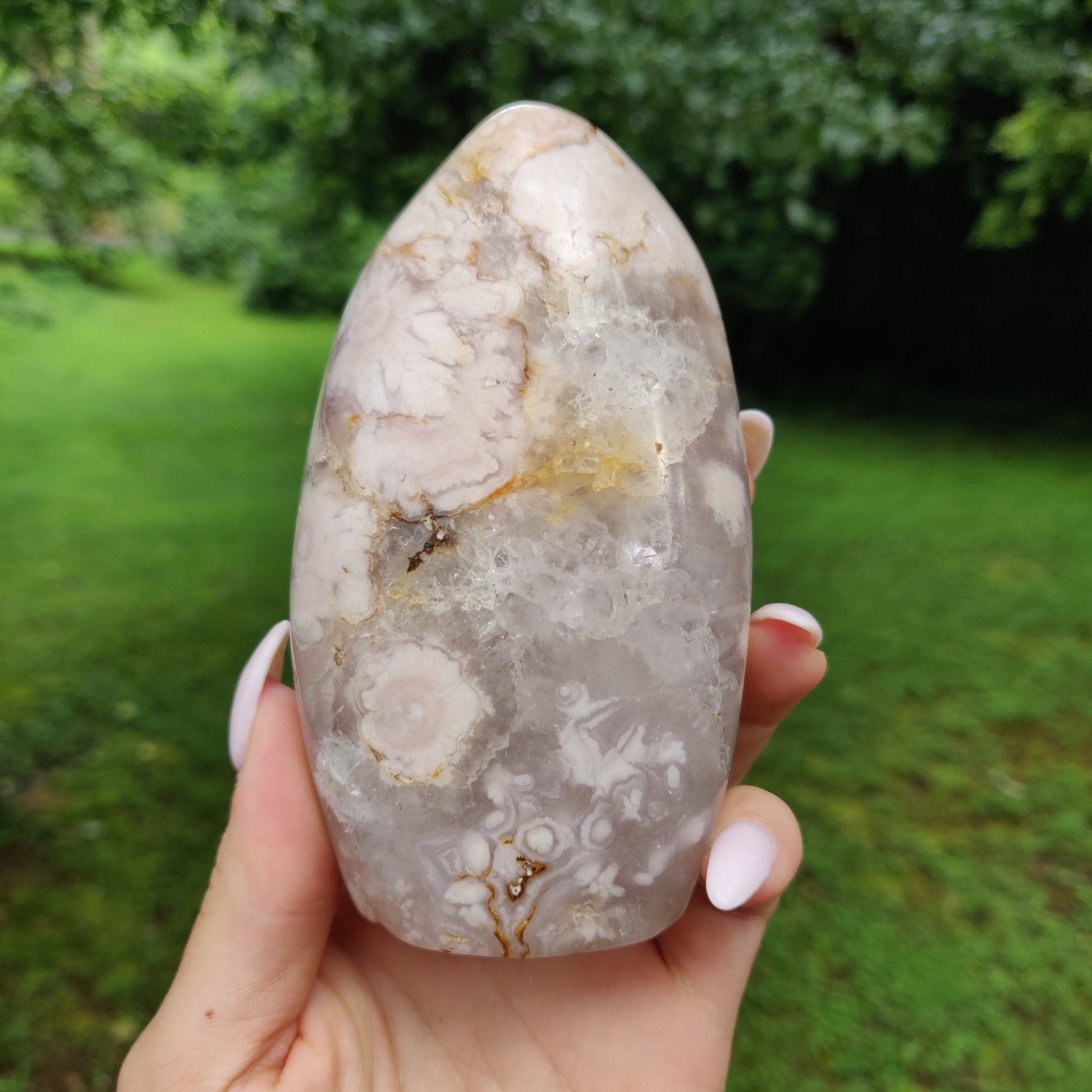 Flower Agate Free Form (#1) - Simply Affinity