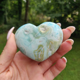 Blue Aragonite Heart (#4) - Simply Affinity